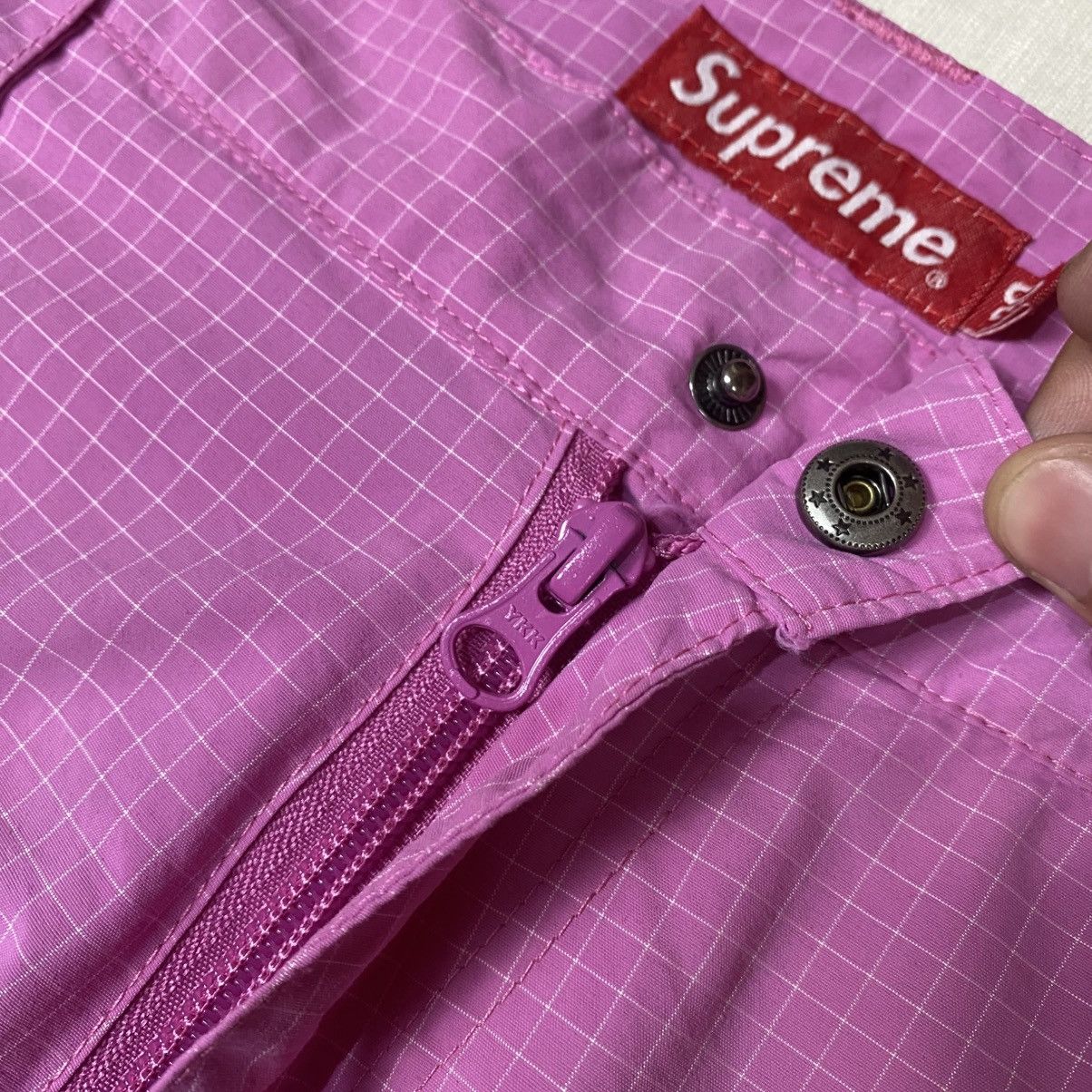 Supreme Supreme Embroidery Unit Nylon Ripstop Cargo Pamts Size US 30 / EU 46 - 13 Thumbnail