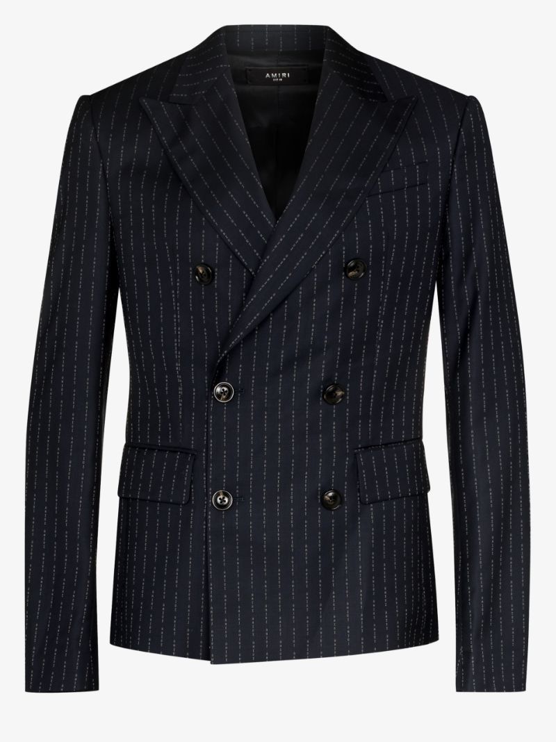 o1gr1nt1024 Double Breasted Blazer in Navy