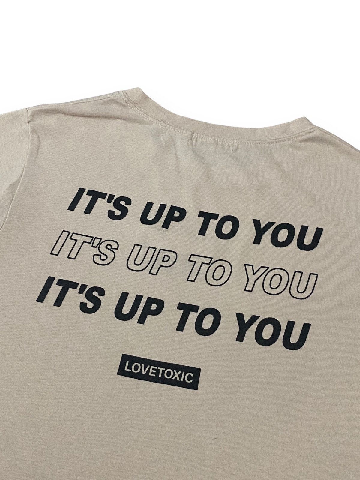 Japanese Brand LOVETOXIC JAPAN ITS UP TO YOU TEE Size US L / EU 52-54 / 3 - 2 Thumbnail