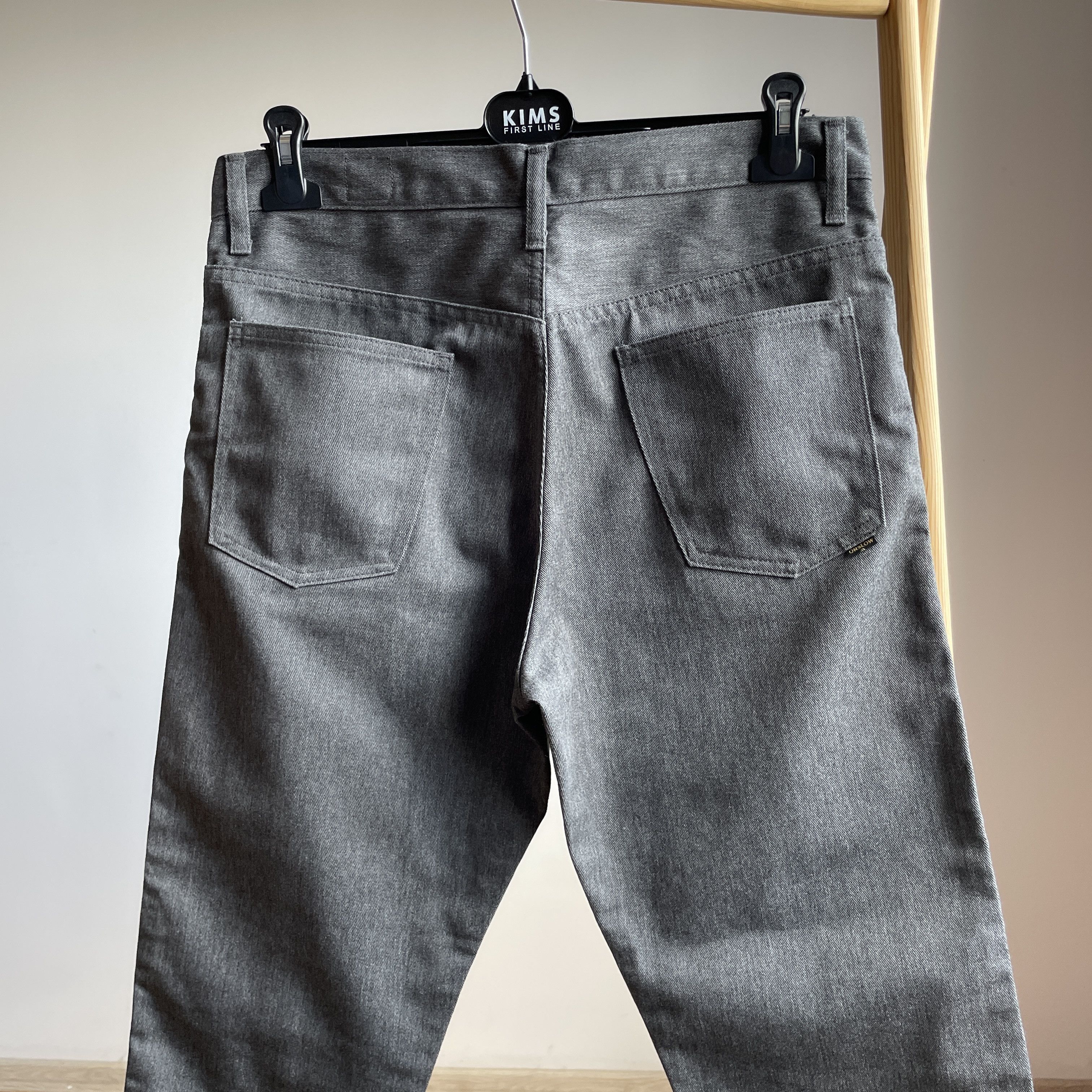 Orslow Orslow Made in Japan Gray Twill Trousers Size 3/M Size US 32 / EU 48 - 4 Thumbnail
