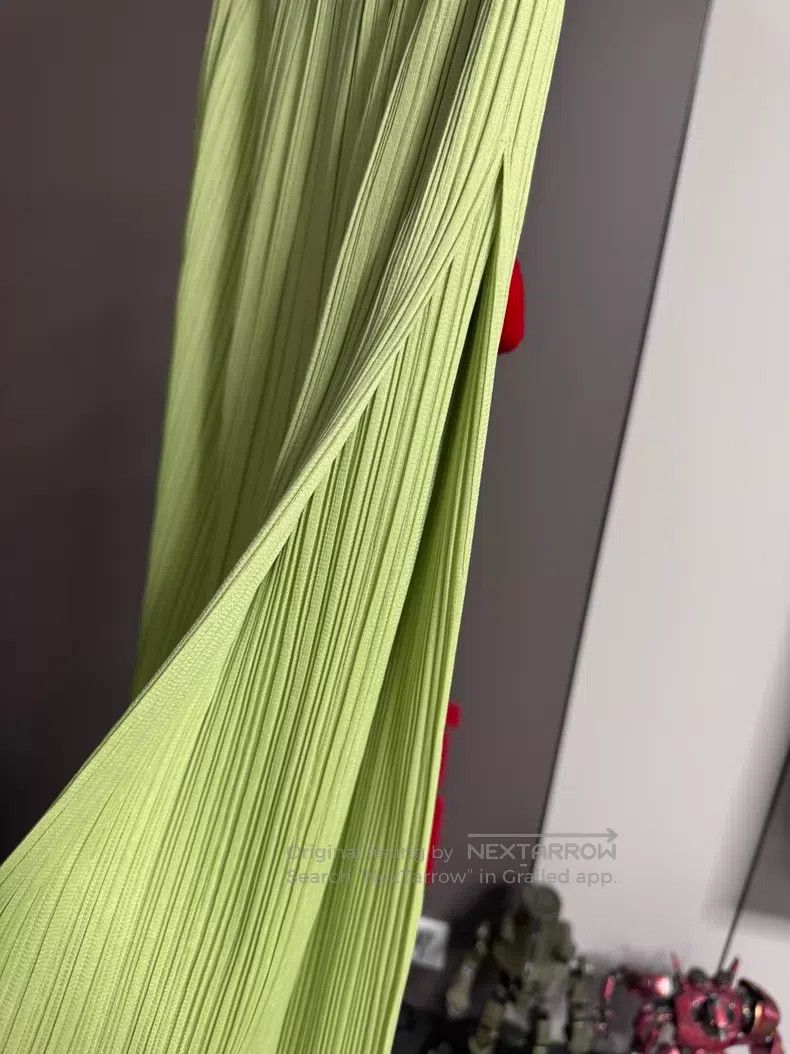 Issey Miyake Issey Miyake size:3 Green Skirt Size 22" - 2 Thumbnail