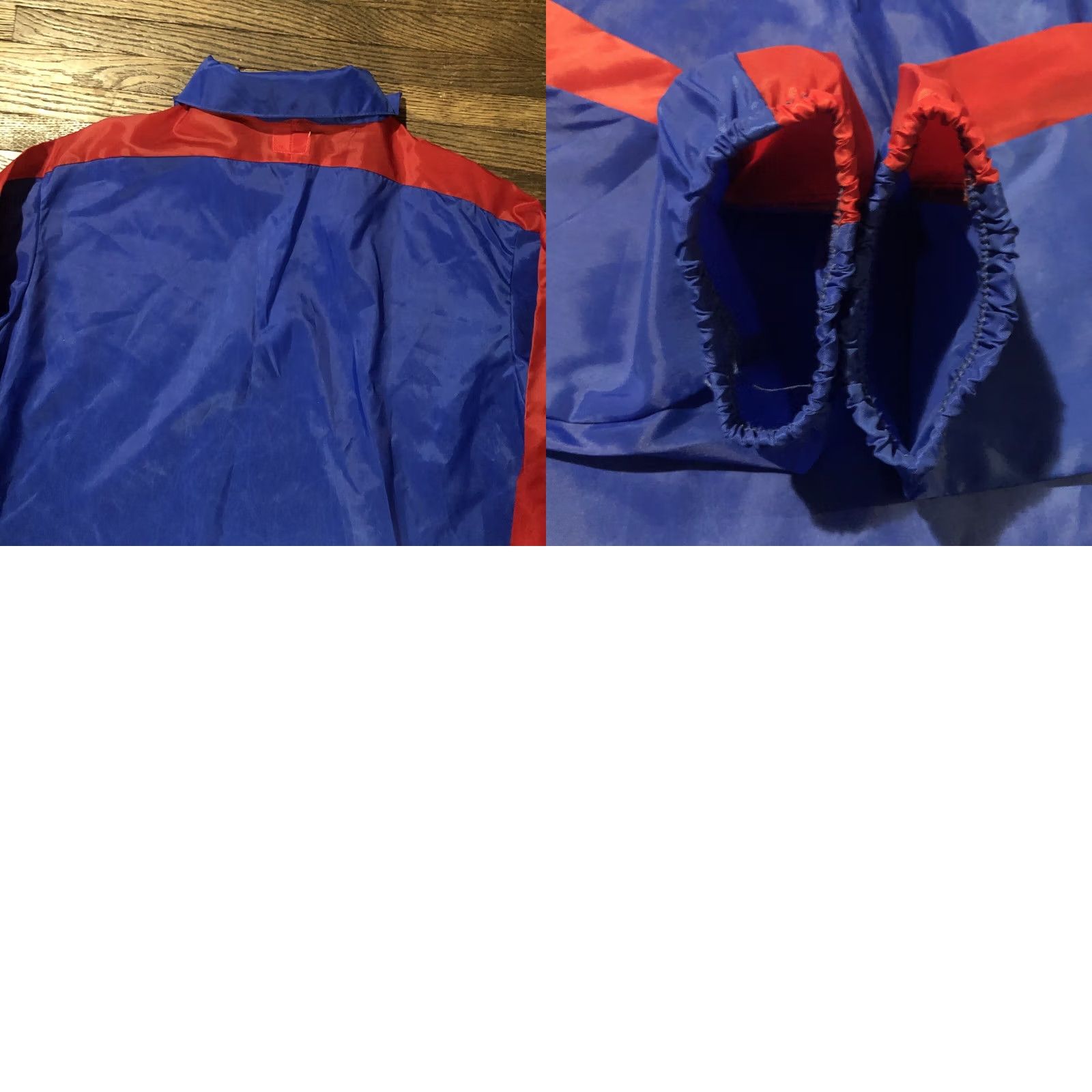 Etro VINTAGE Soark Windbreaker 1/4 Zip Jacket Columbus Marathon L Blue Mens 90s Size US L / EU 52-54 / 3 - 8 Thumbnail