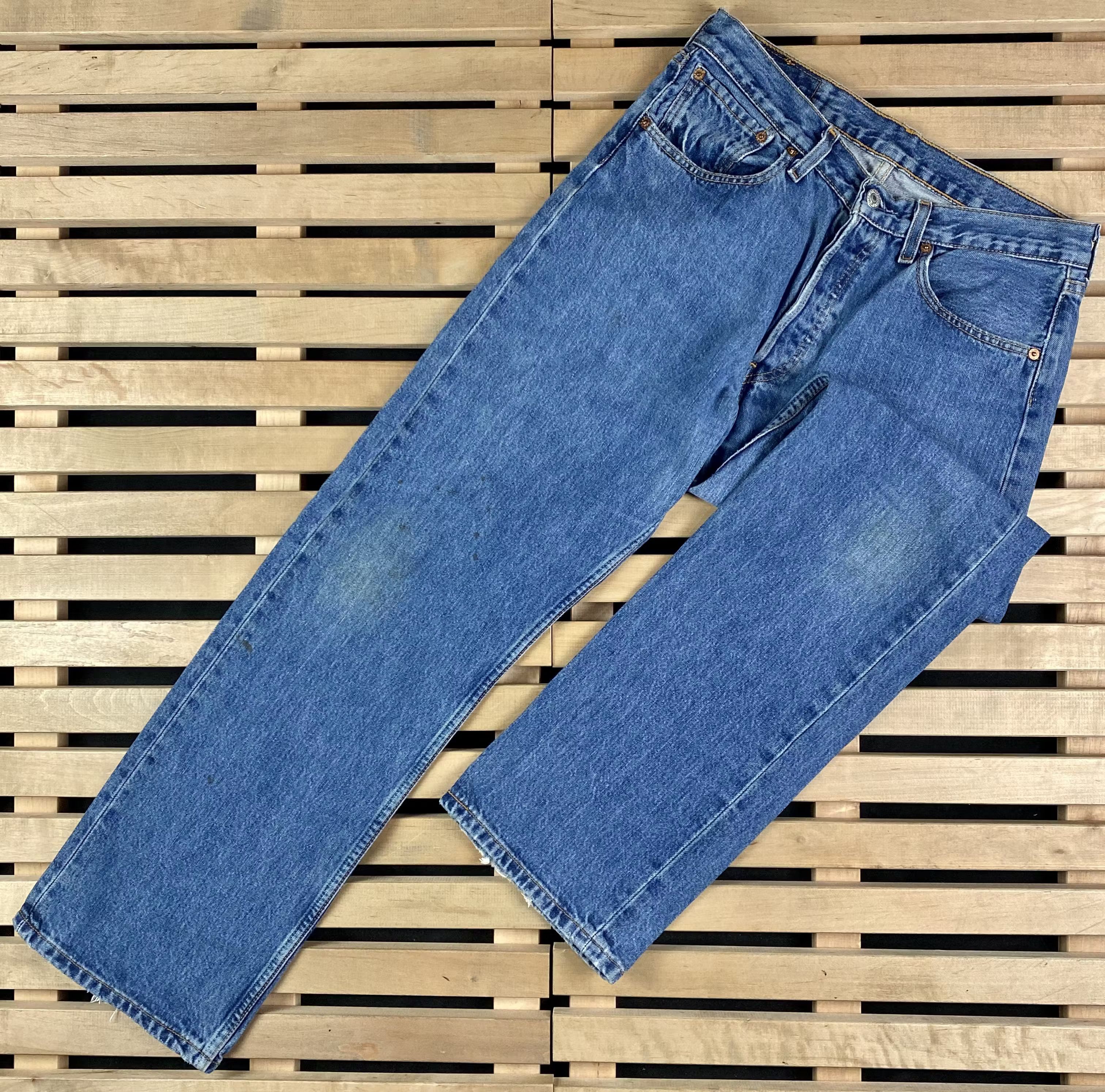 Levi's × Levi's Vintage Clothing × Vintage Mens Jeans Denim Levis 501 Vintage Size 31 Size US 31 - 1 Thumbnail