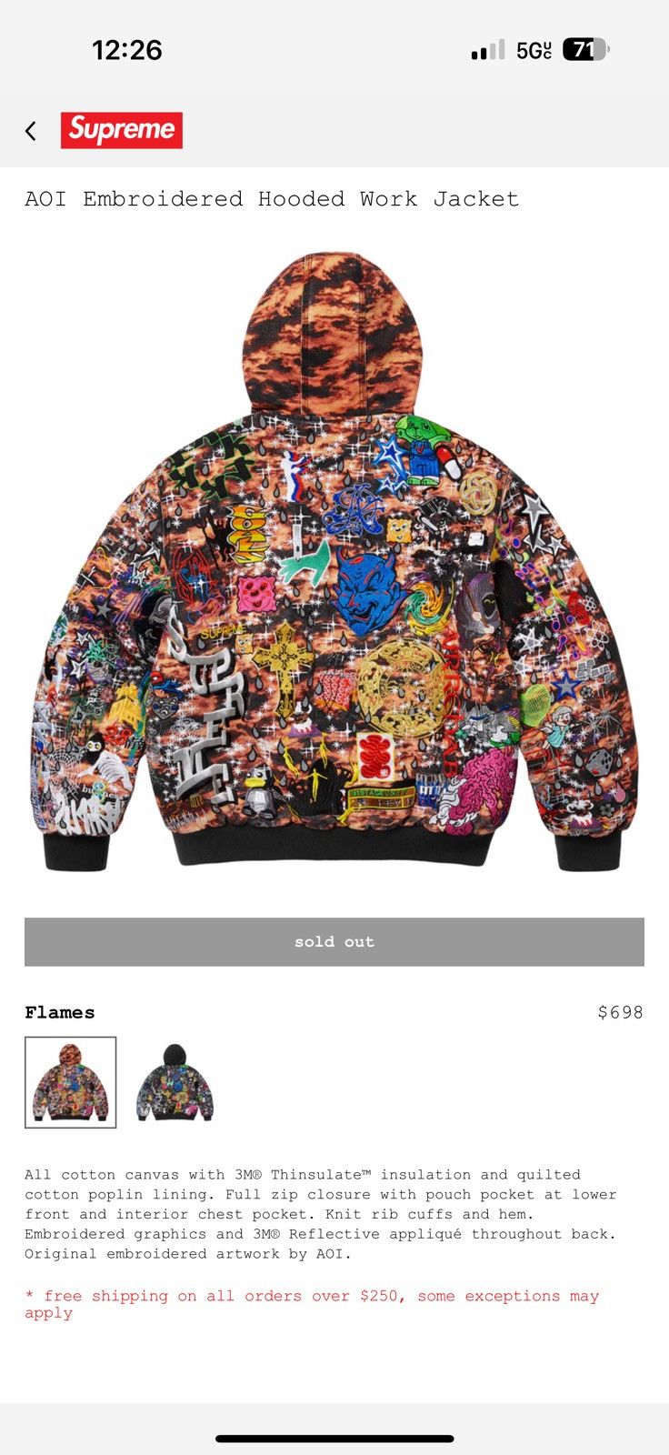 Supreme Old English Track Jacket | Grailed