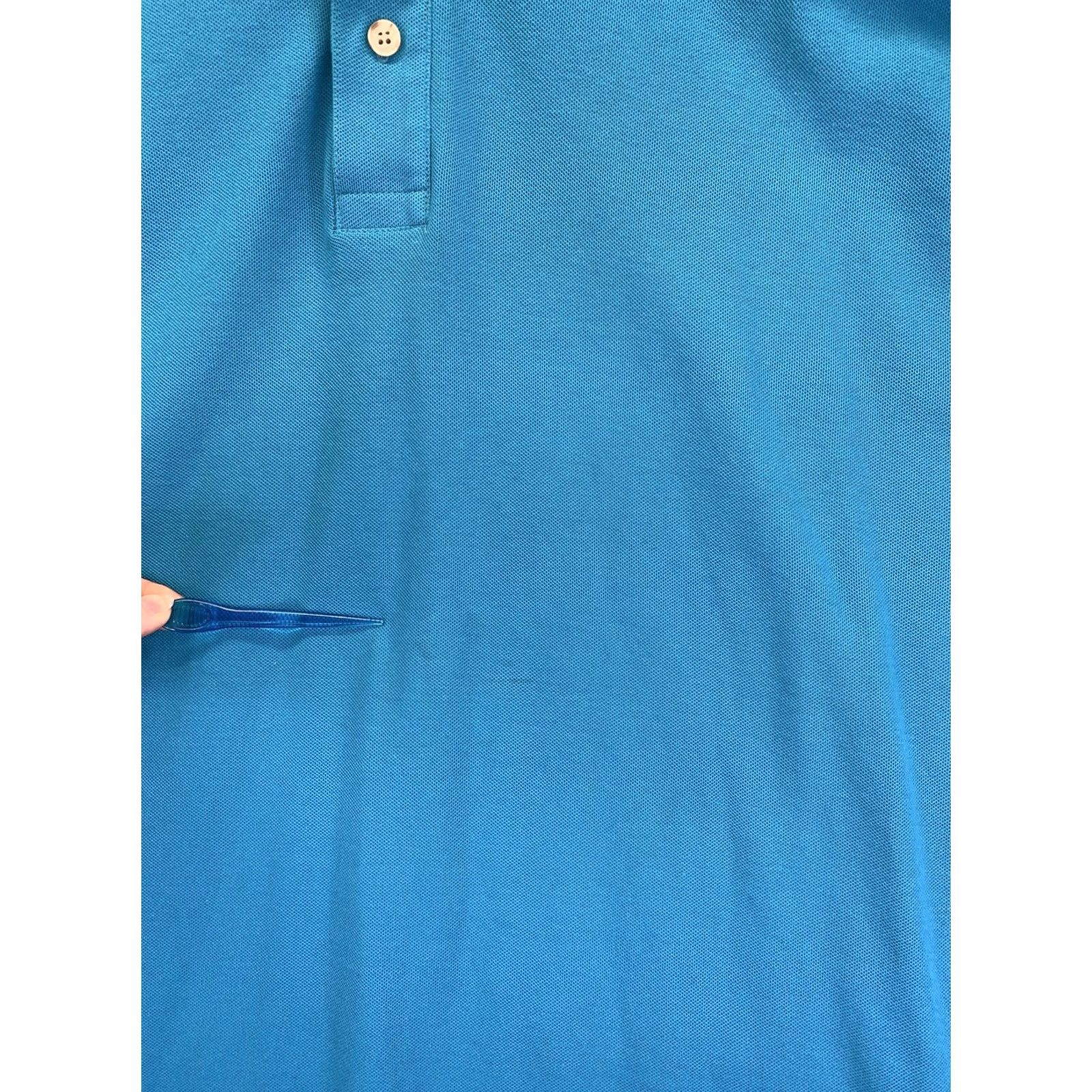 Vintage River Trader Polo Shirt Blue Cotton XL Mens NWD-9830 Size US XL / EU 56 / 4 - 6 Thumbnail