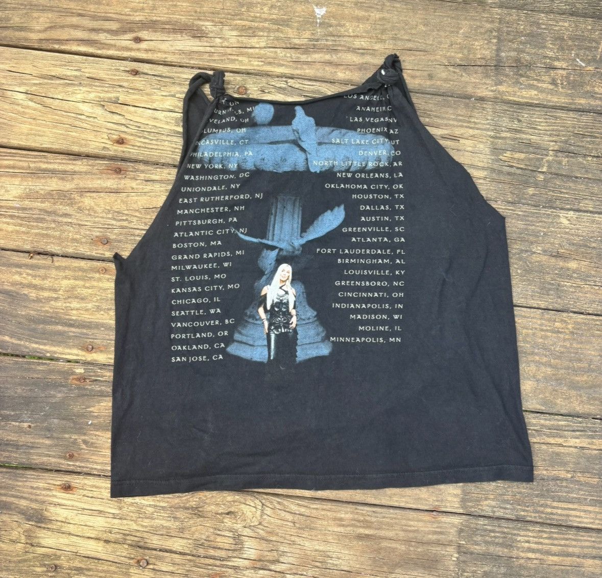 Band Tees Cher 2002 Living Proof Farewell Tour Tee (tank) Size M / US 6-8 / IT 42-44 - 3 Thumbnail