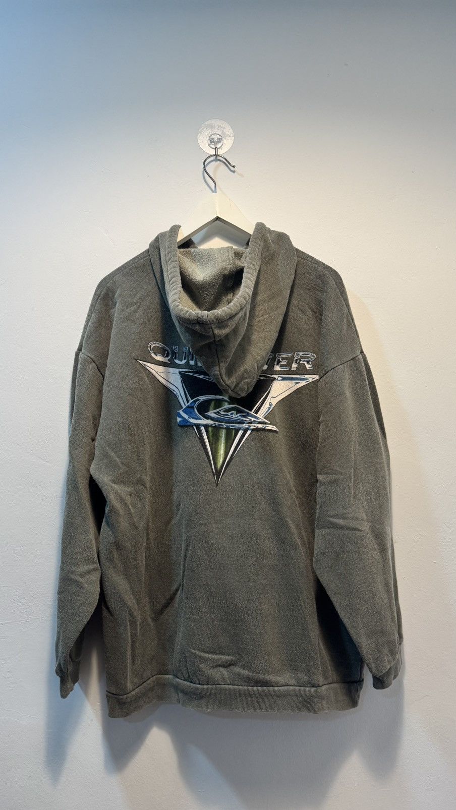 Quiksilver Vintage Quiksilver Faded Hoodies Size US L / EU 52-54 / 3 - 1 Thumbnail