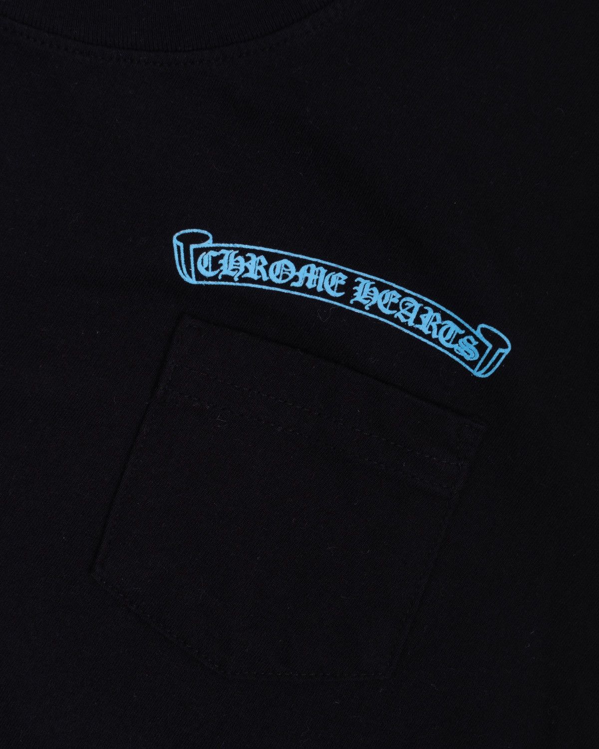 Chrome Hearts Chrome Hearts Blue Scroll Tee Black Size US M / EU 48-50 / 2 - 8 Thumbnail
