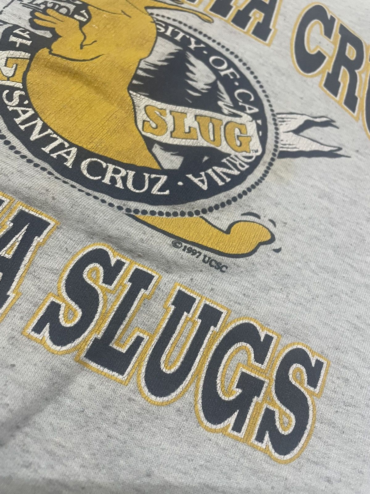 Santa Cruz Skateboards Vintage UC SANTA CRUZ Pulp Fiction Movie Used Sweatshirt Size US XL / EU 56 / 4 - 4 Thumbnail