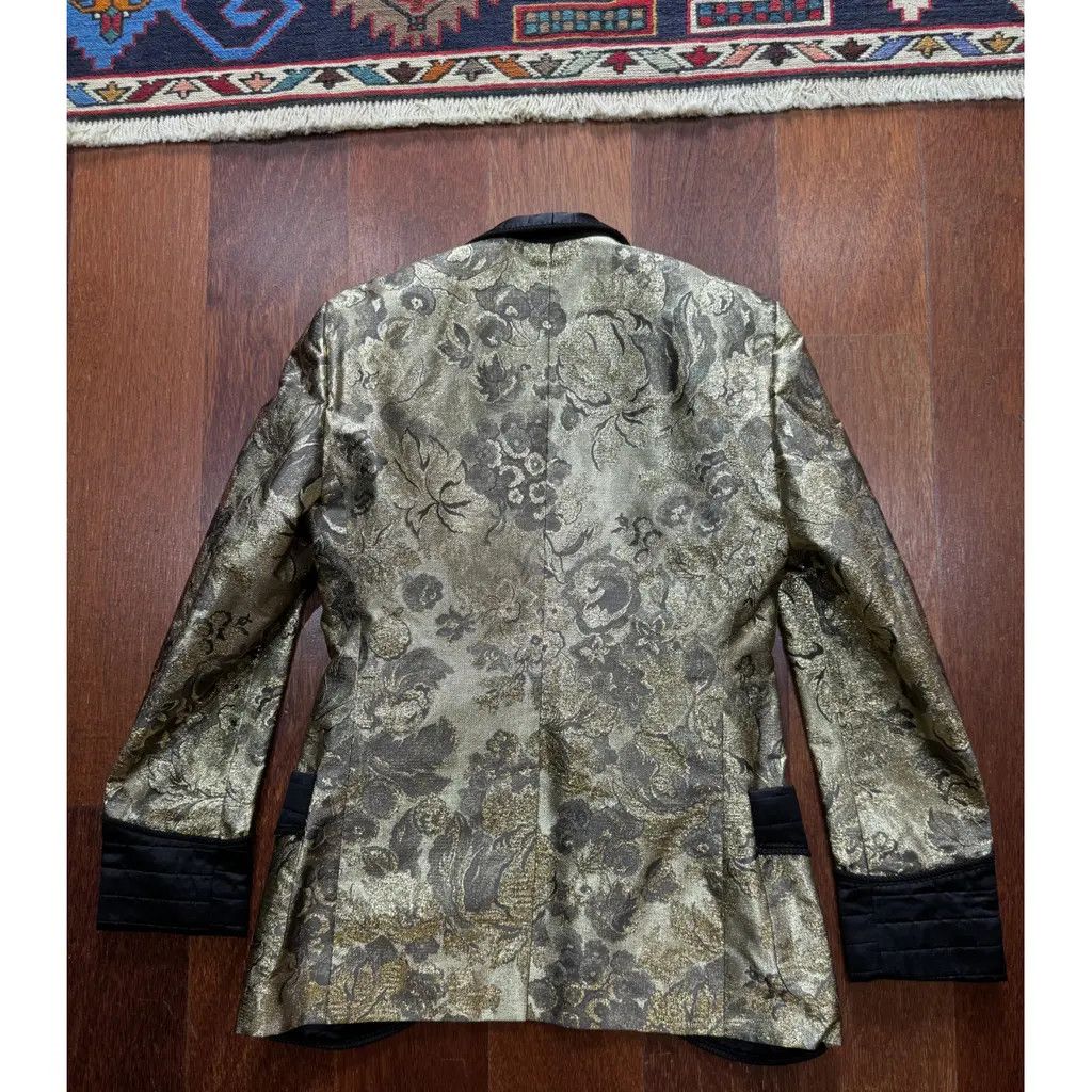 Dolce & Gabbana o1y1224 Blazer in Gold/Black Size US M / EU 48-50 / 2 - 4 Thumbnail