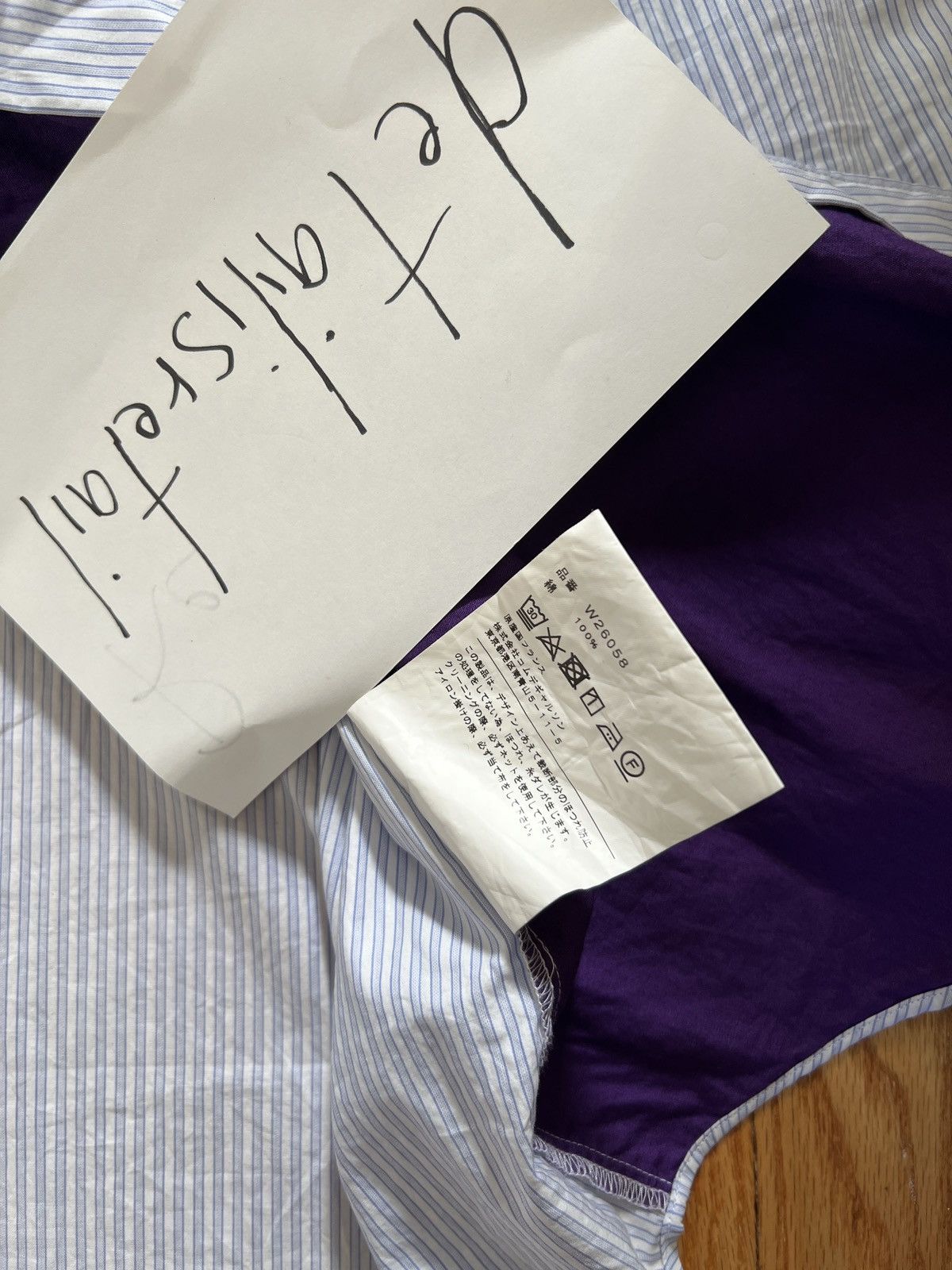 Comme des Garcons SHIRT Comme Des Garcon Shirt long sleeve shirt Size US L / EU 52-54 / 3 - 7 Thumbnail