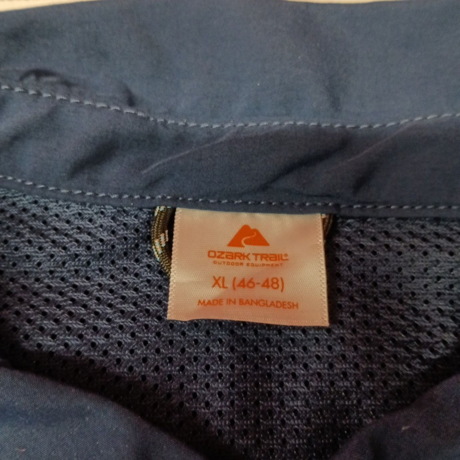 Other Ozark Trail Upstream Shirt Men's XL (46-48) Blue Vented UPF Size US XL / EU 56 / 4 - 4 Thumbnail