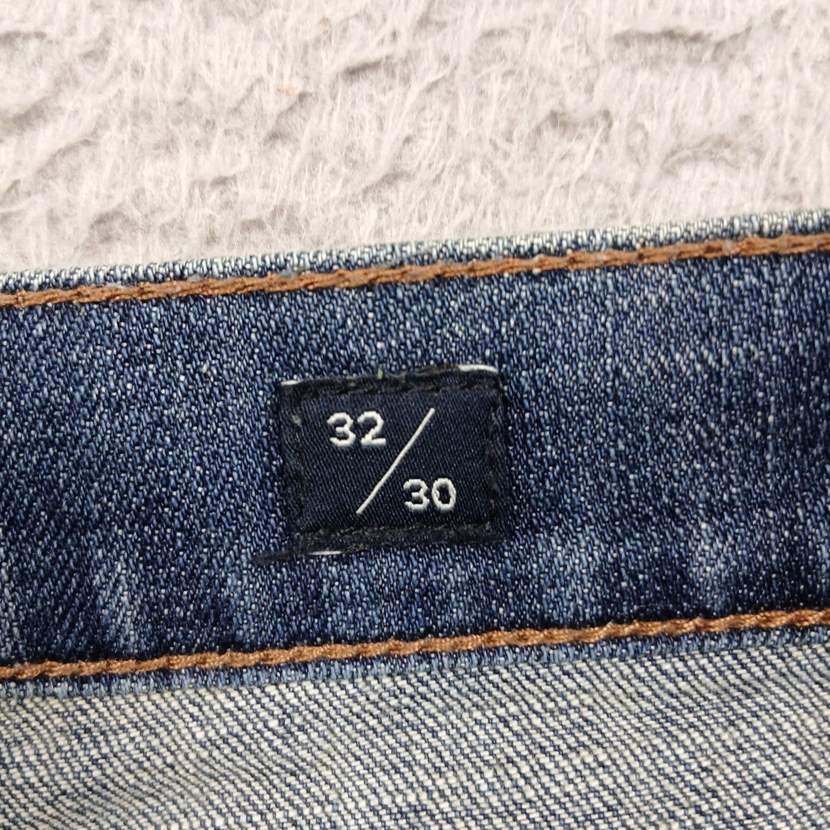 Lucky Brand Lucky Brand Jeans Men's Straight Fit Blue Denim Size 32x30 Size US 32 / EU 48 - 6 Thumbnail