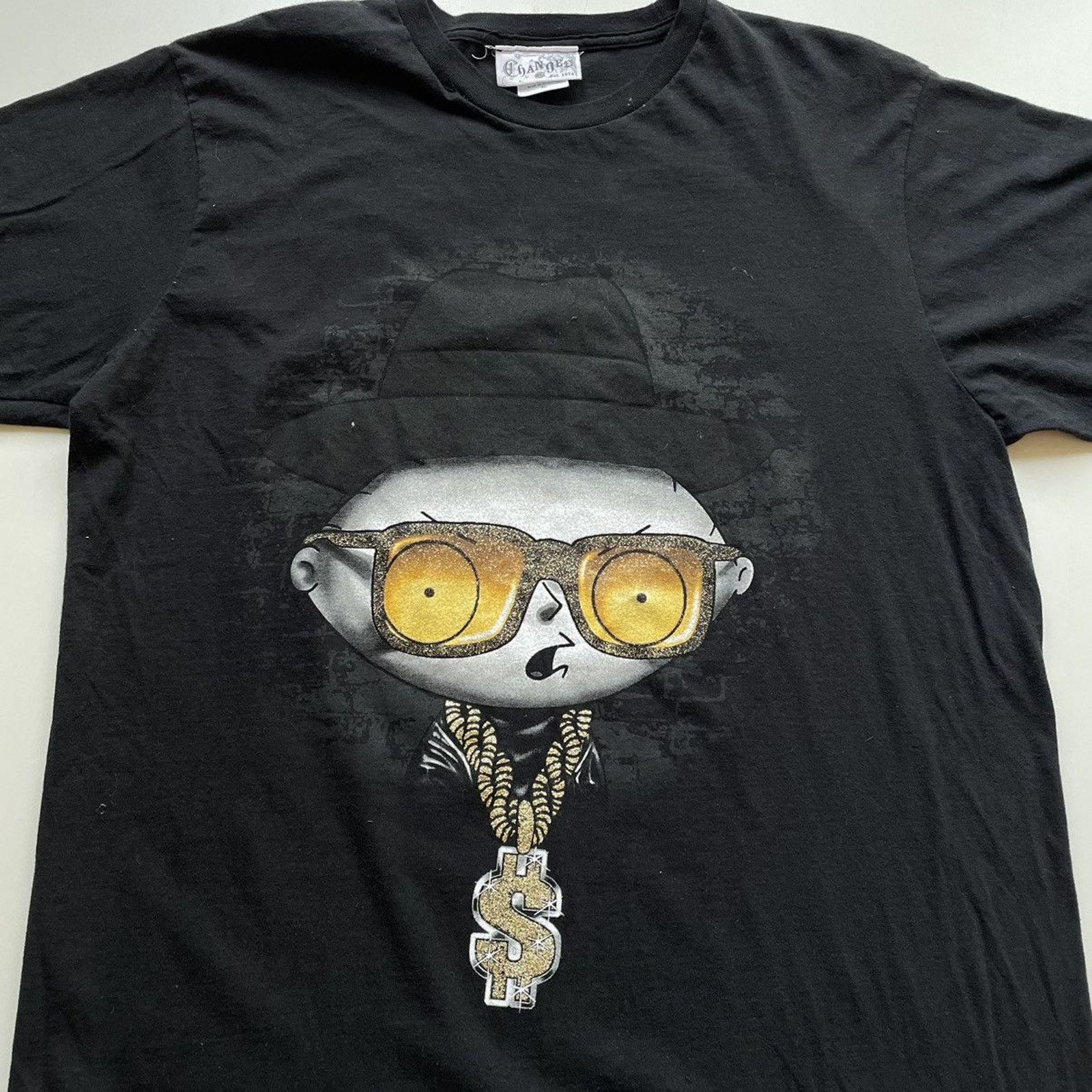 Cartoon Network Vintage 2000s Family Guy Stewie Griffin Cartoon T Shirt Rare Size US L / EU 52-54 / 3 - 2 Thumbnail