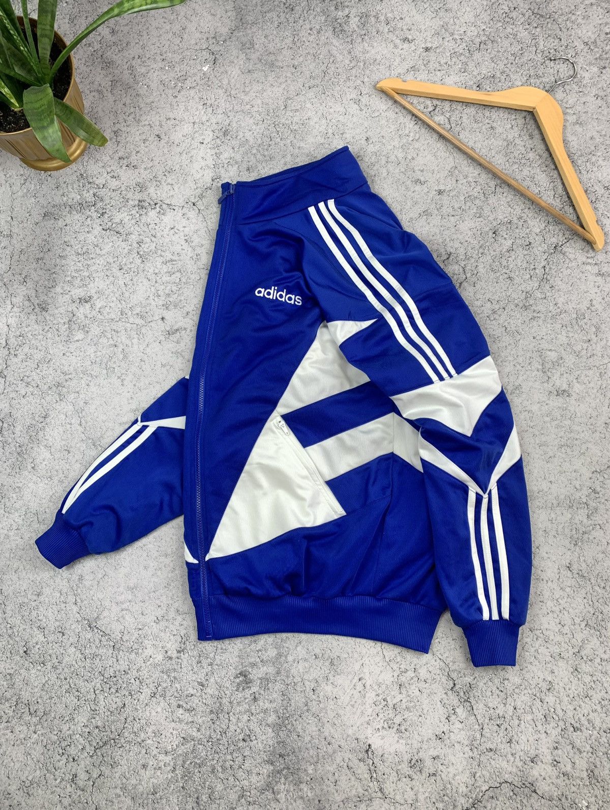 Adidas Originals Vintage 80s Mens Full-Zip Jacket Size M-L