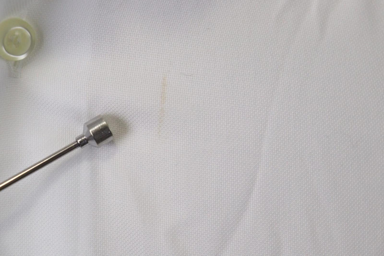 Designer Boggi White Cotton Collared Button Front Dress Shirt Size 40 Size 38R - 12 Thumbnail