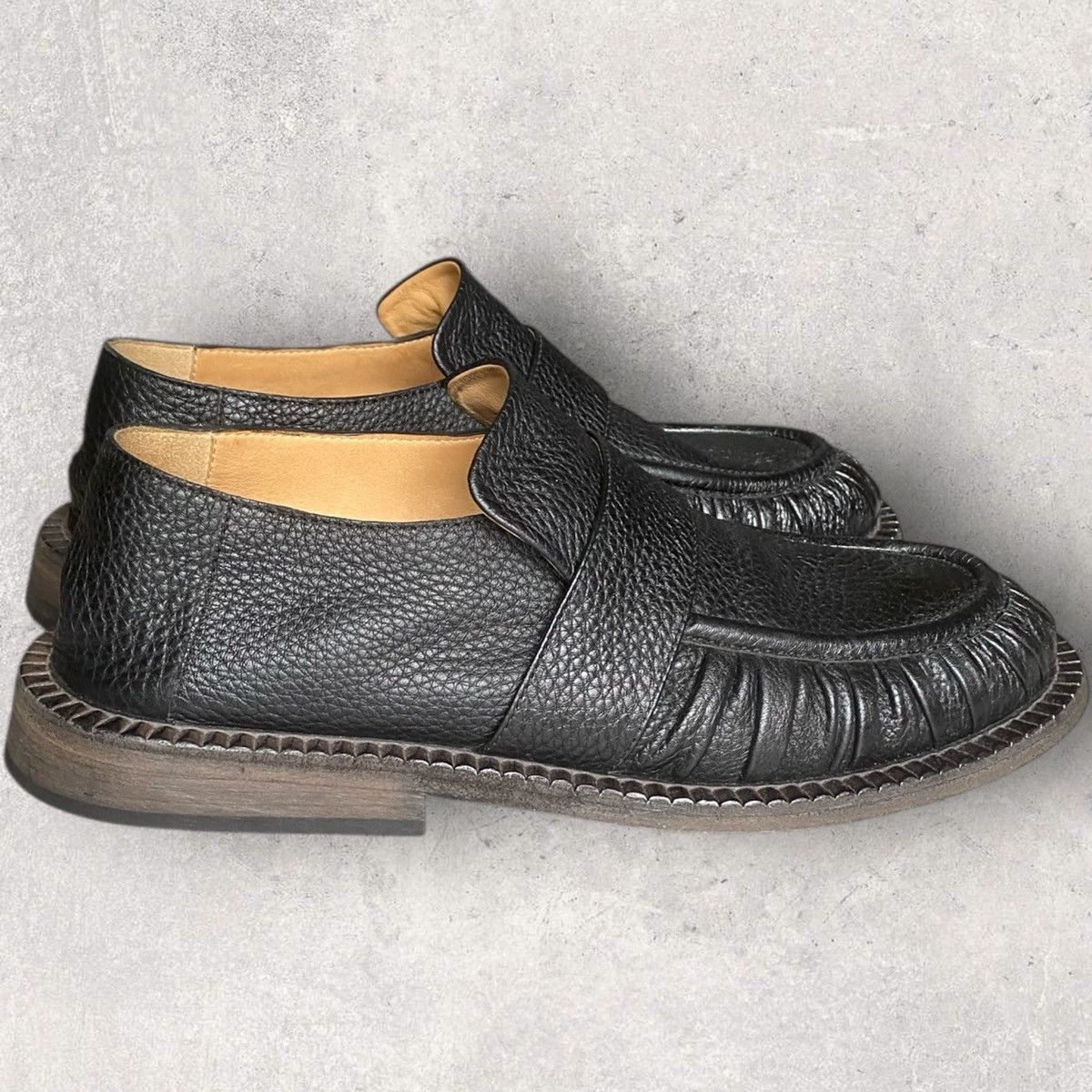 Marsell Marsèll Alluce Estiva grained leather loafers Size US 9 / EU 42 - 2 Thumbnail