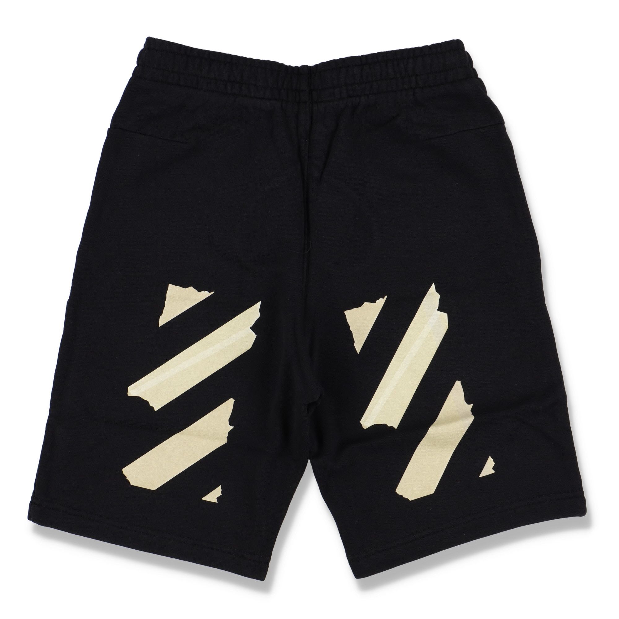 Off-White Black Tape Arrows Sweatshorts Size 26" / US 2 / IT 38 - 7 Thumbnail