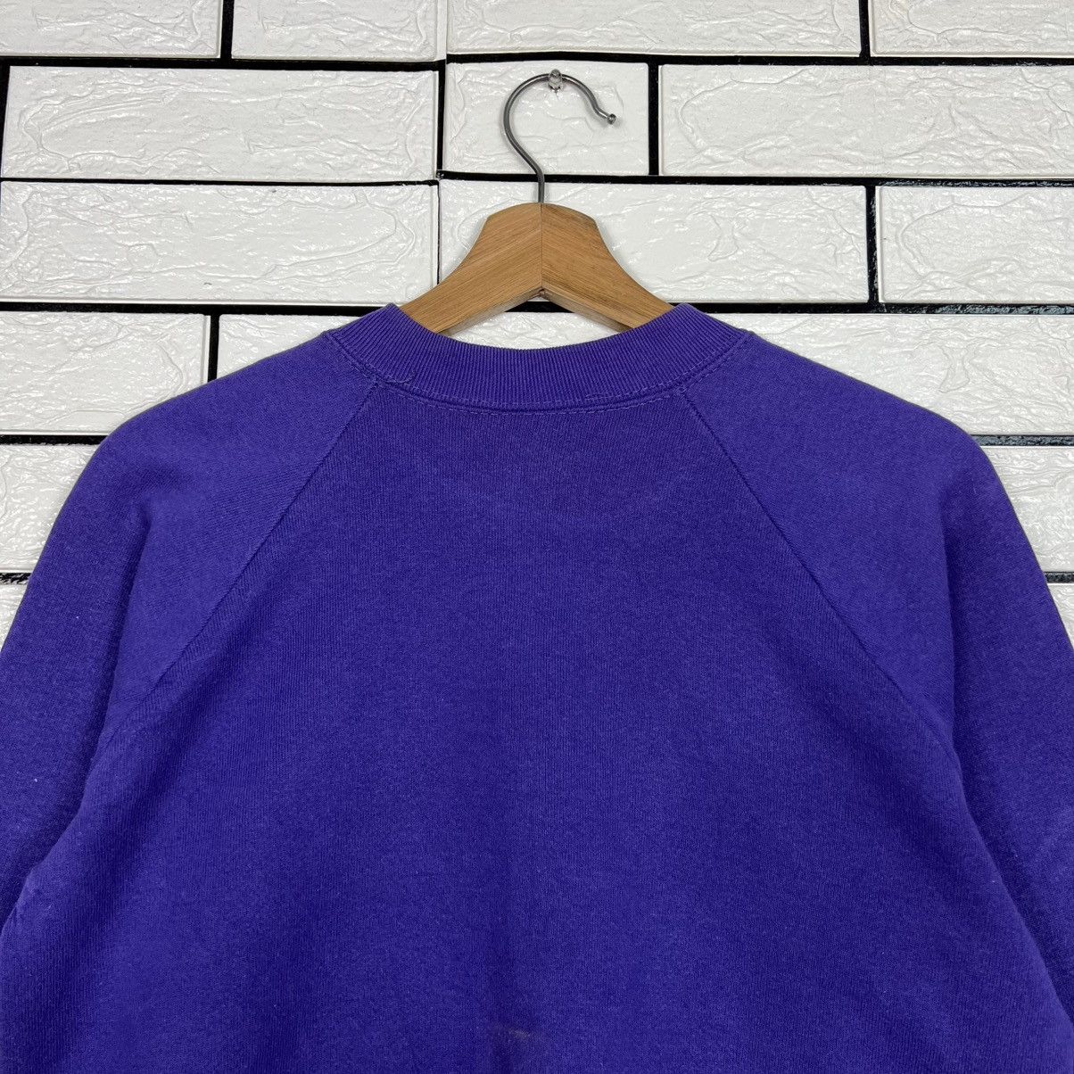 Fruit Of The Loom Vintage 80’s Fruit Of The Loom Cropped Sweatshirt #4078-C185 Size S / US 4 / IT 40 - 11 Thumbnail