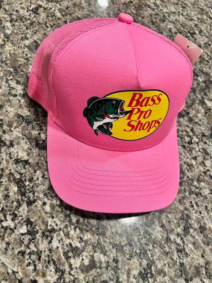 Bass Pro Shops Bass Original Fishing Pro Trucker Hat Mesh Cap Size ONE SIZE - 1 Thumbnail