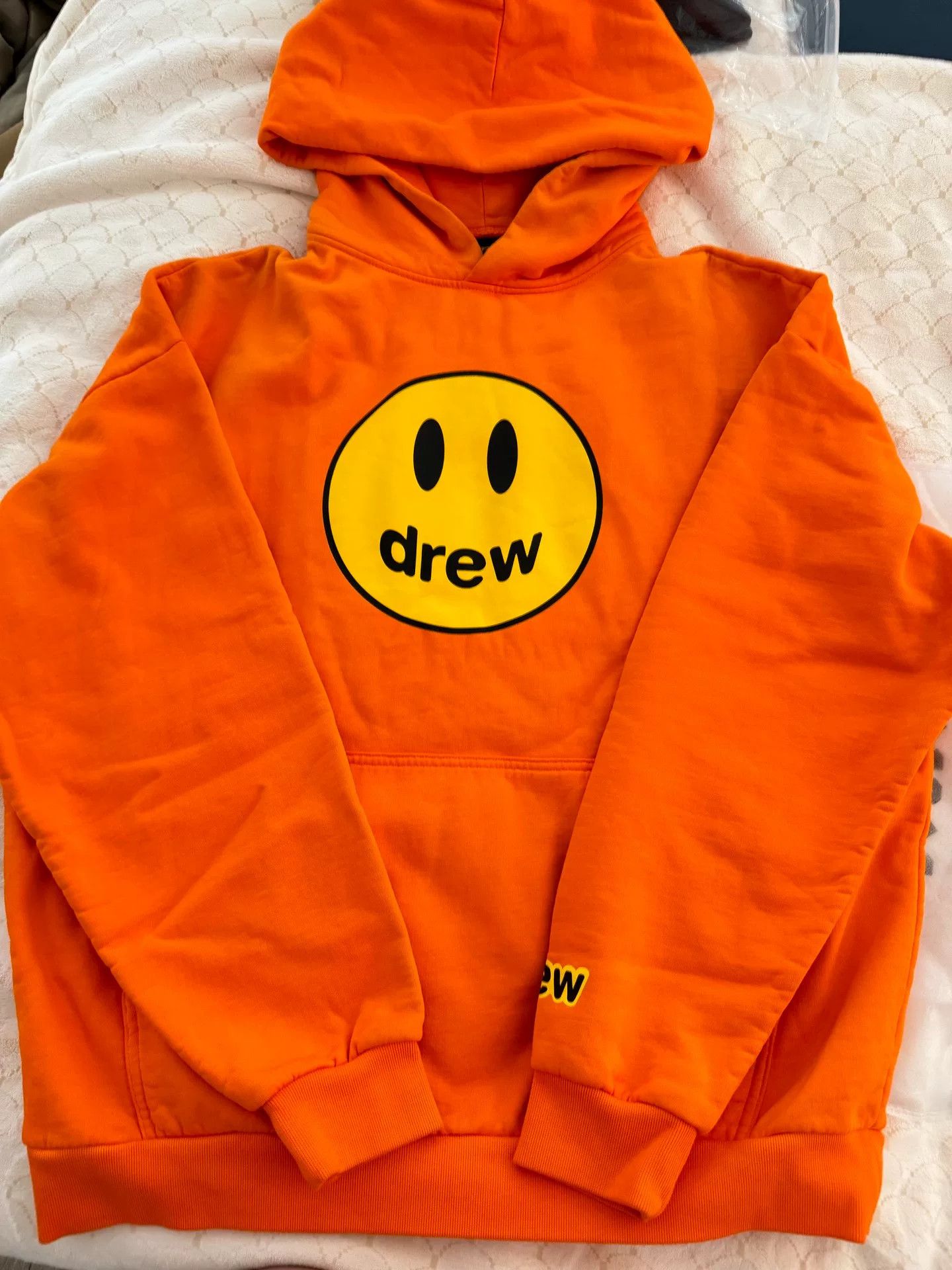 Drew House drew house orange smiley face hooded sweatshirt Size US S / EU 44-46 / 1 - 1 Thumbnail