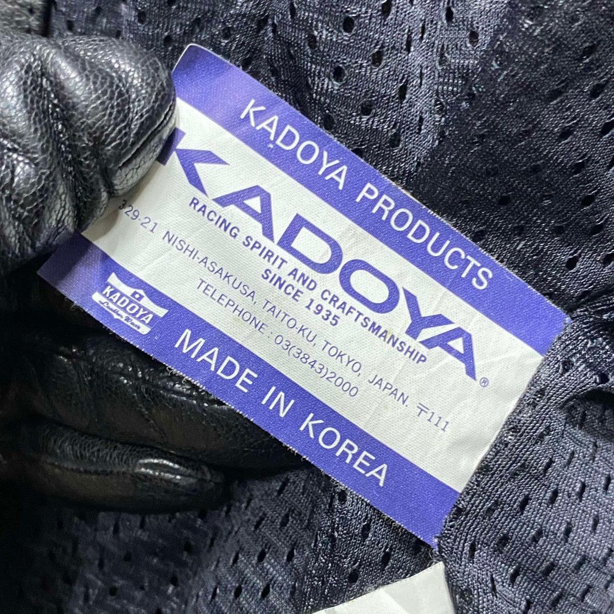 Kadoya Kadoya New Concepter RJ-2001 Racing Leather Jacket Size US L / EU 52-54 / 3 - 8 Thumbnail