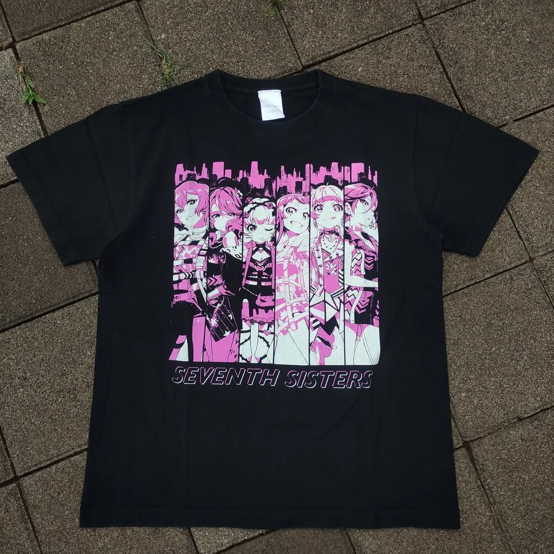 Anime Tokyo 7th Sisters Seventh Sisters Tee Size US L / EU 52-54 / 3 - 1 Thumbnail