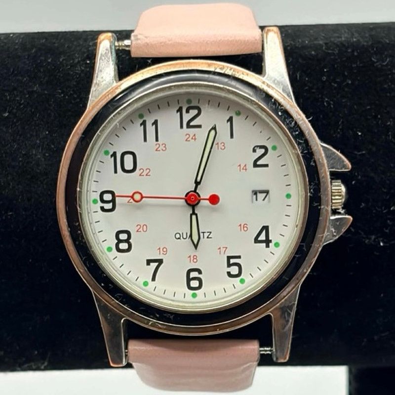 Other Pink & Silver Retro Men’s Watch Size ONE SIZE - 2 Thumbnail