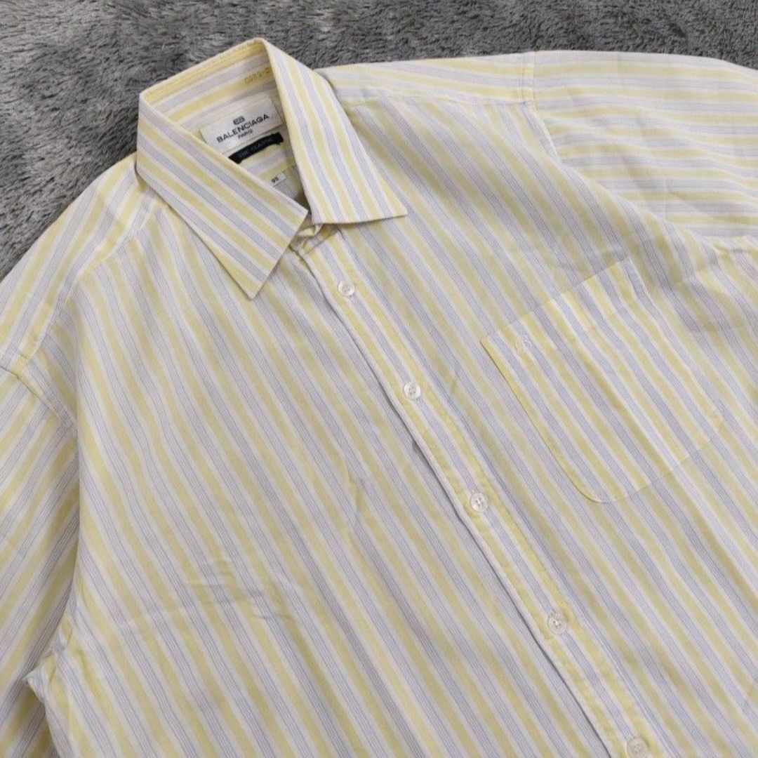 Balenciaga Balenciaga Button Up Shirt Workwear Size US S / EU 44-46 / 1 - 2 Thumbnail