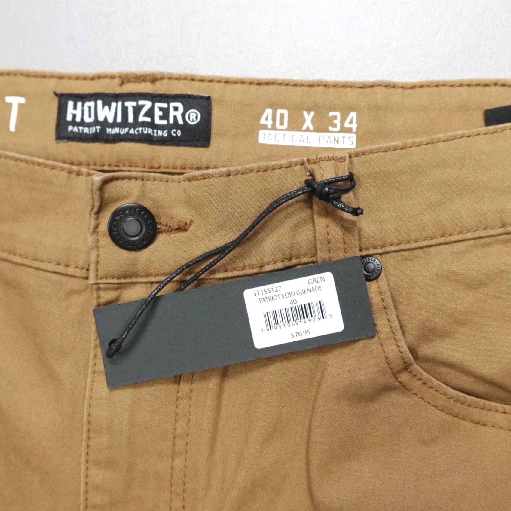 Vintage Howitzer Patriot Void Grenade Tactical Pants Mens Size 40x34 Stretch Khaki Chino Army Military Size US 40 / EU 56 - 3 Thumbnail