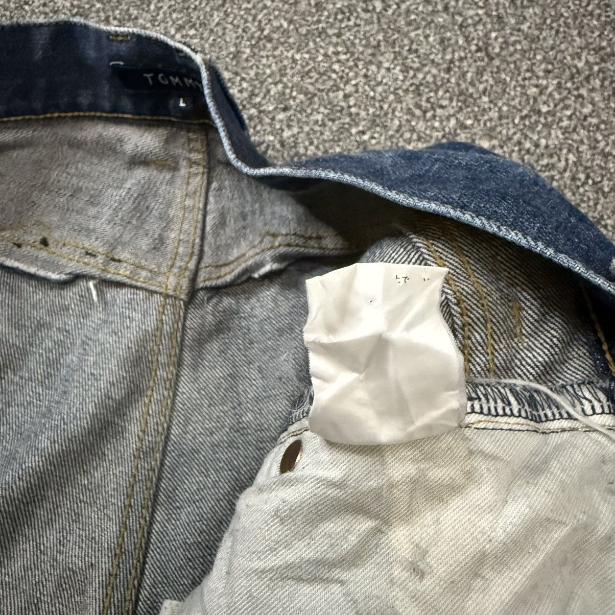 Tommy Jeans Vintage 90s Tommy Paint Distressed Denim Size US 34 / EU 50 - 14 Thumbnail