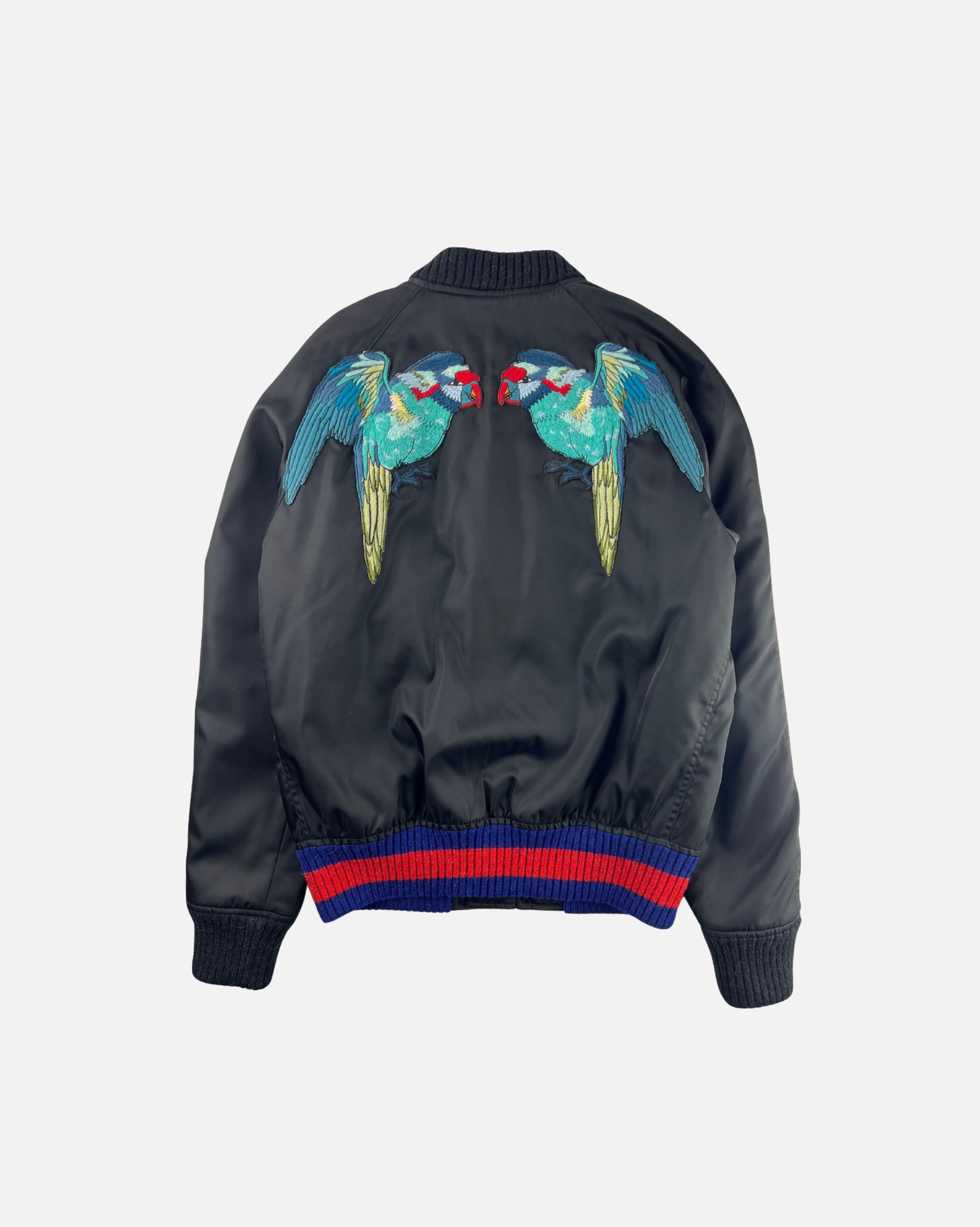 Gucci Gucci Souvenir Bird Bomber Jacket Size US M / EU 48-50 / 2 - 1 Thumbnail
