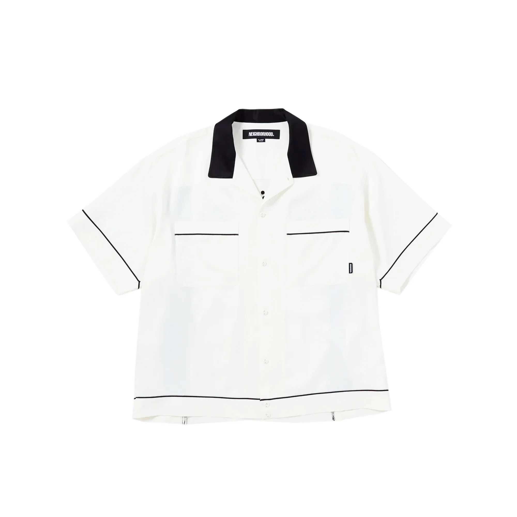 Neighborhood Neighborhood Bowling Shirt SS White Size M