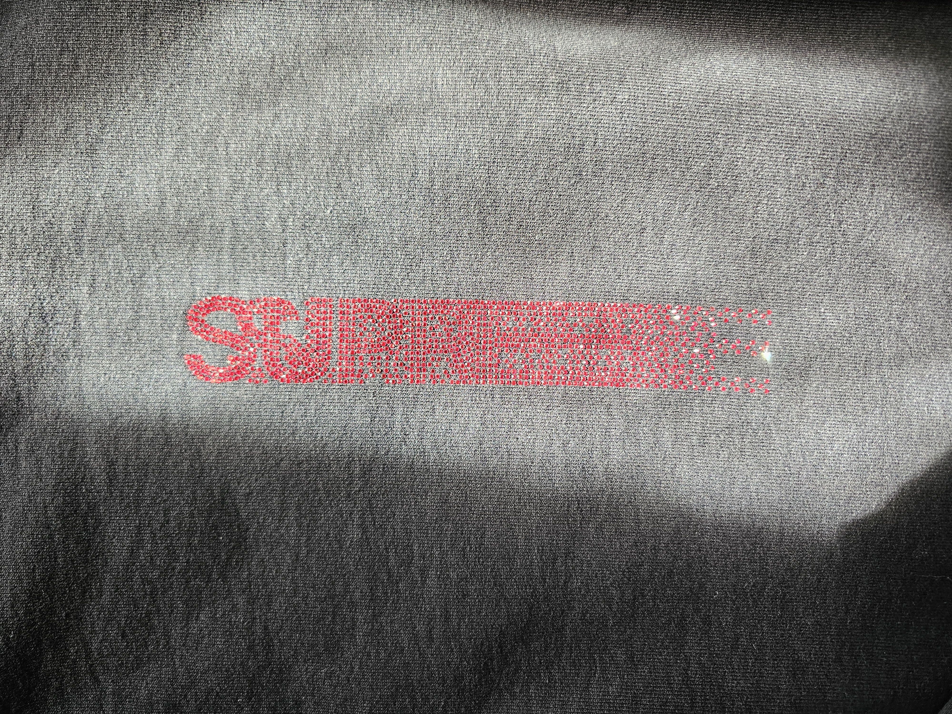 Supreme × Swarovski Supreme Swarovski Motion Logo Hooded Sweatshirt Size US XL / EU 56 / 4 - 5 Thumbnail
