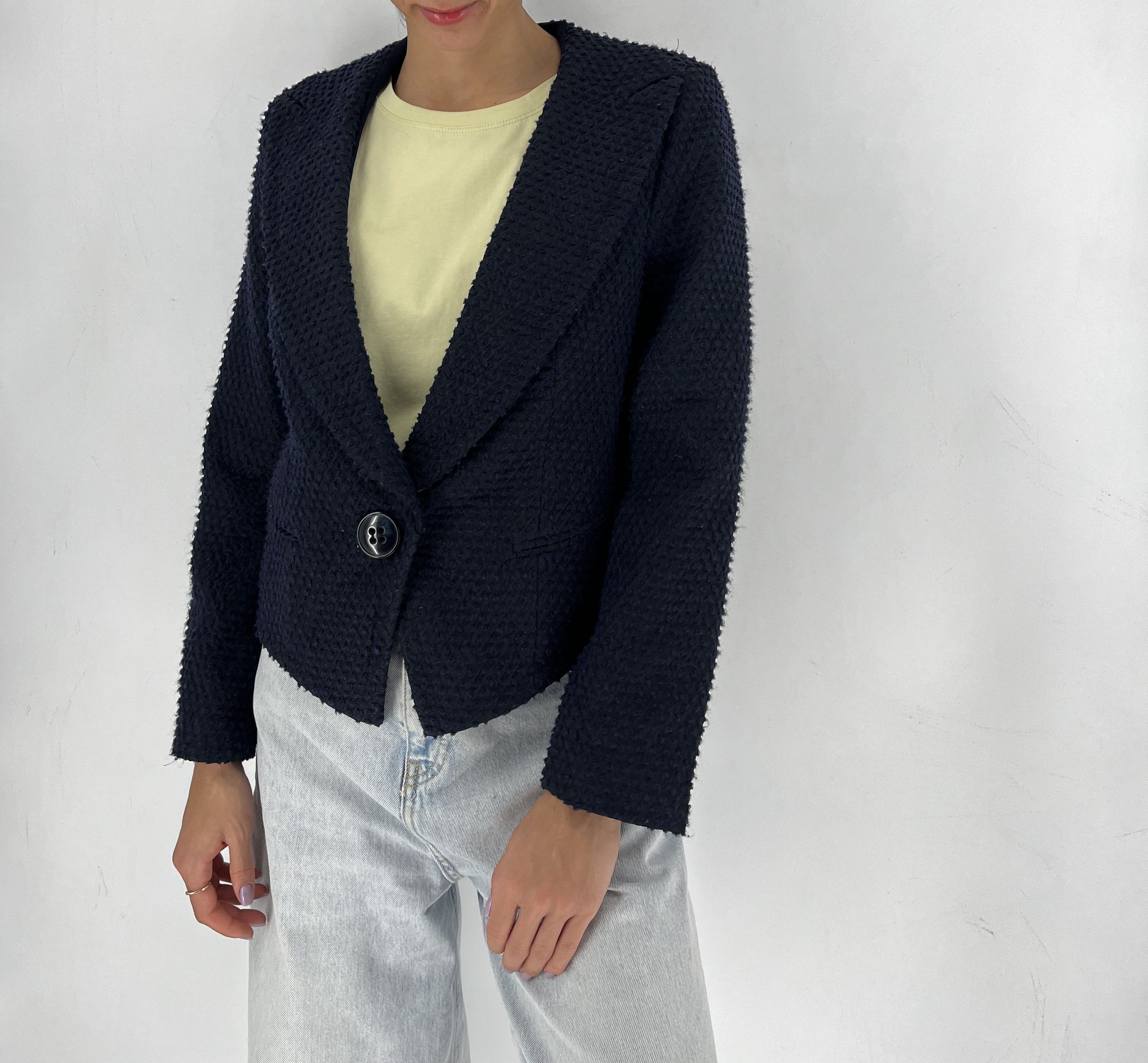 Emporio Armani Emporio Armani Women’s Blazer Made in Italy Size L / US 10 / IT 46 - 2 Thumbnail