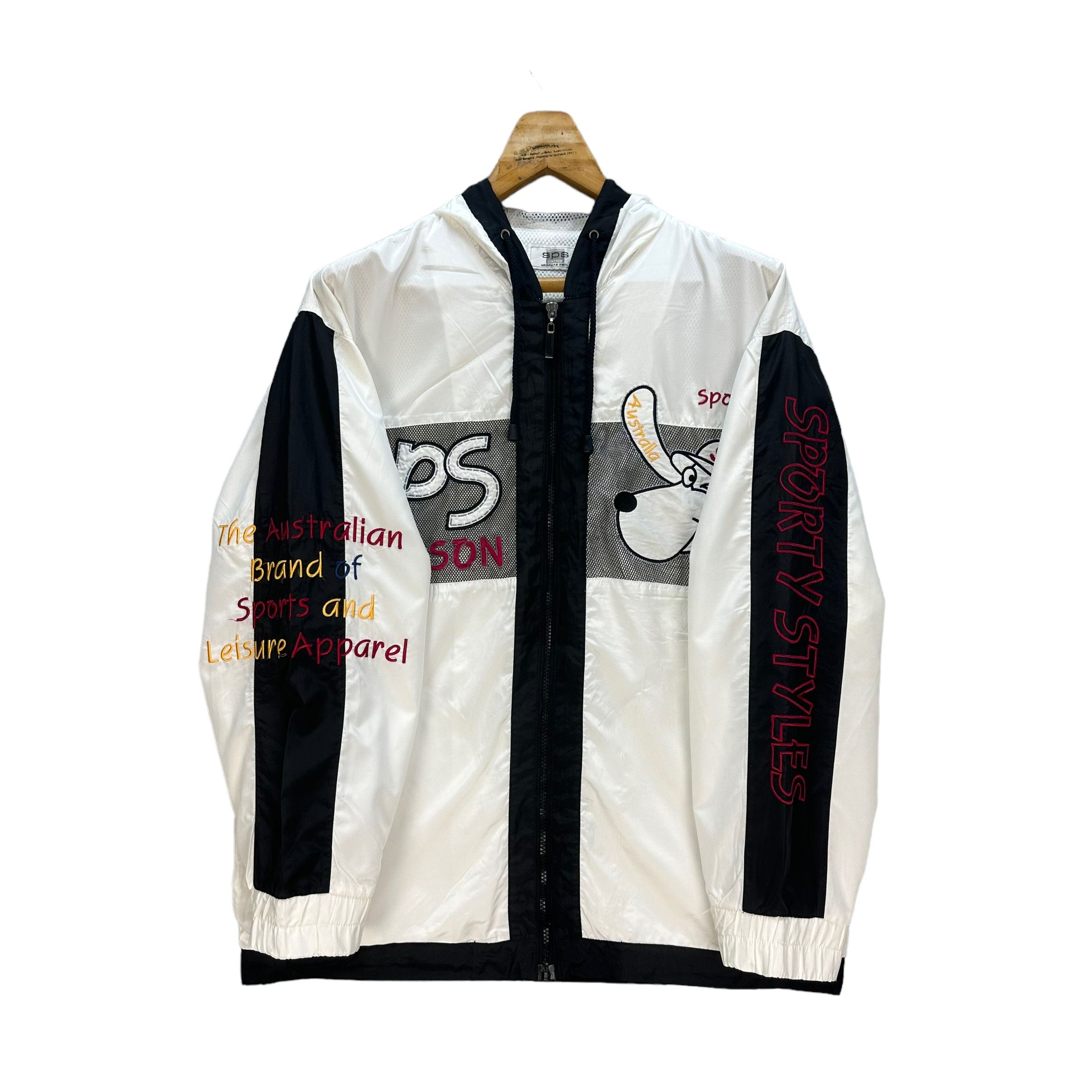 The Simpsons SIMPSON AUSTRALIAN SPORTS BIG LOGO JACKET #8194-211 Size US L / EU 52-54 / 3 - 9 Thumbnail