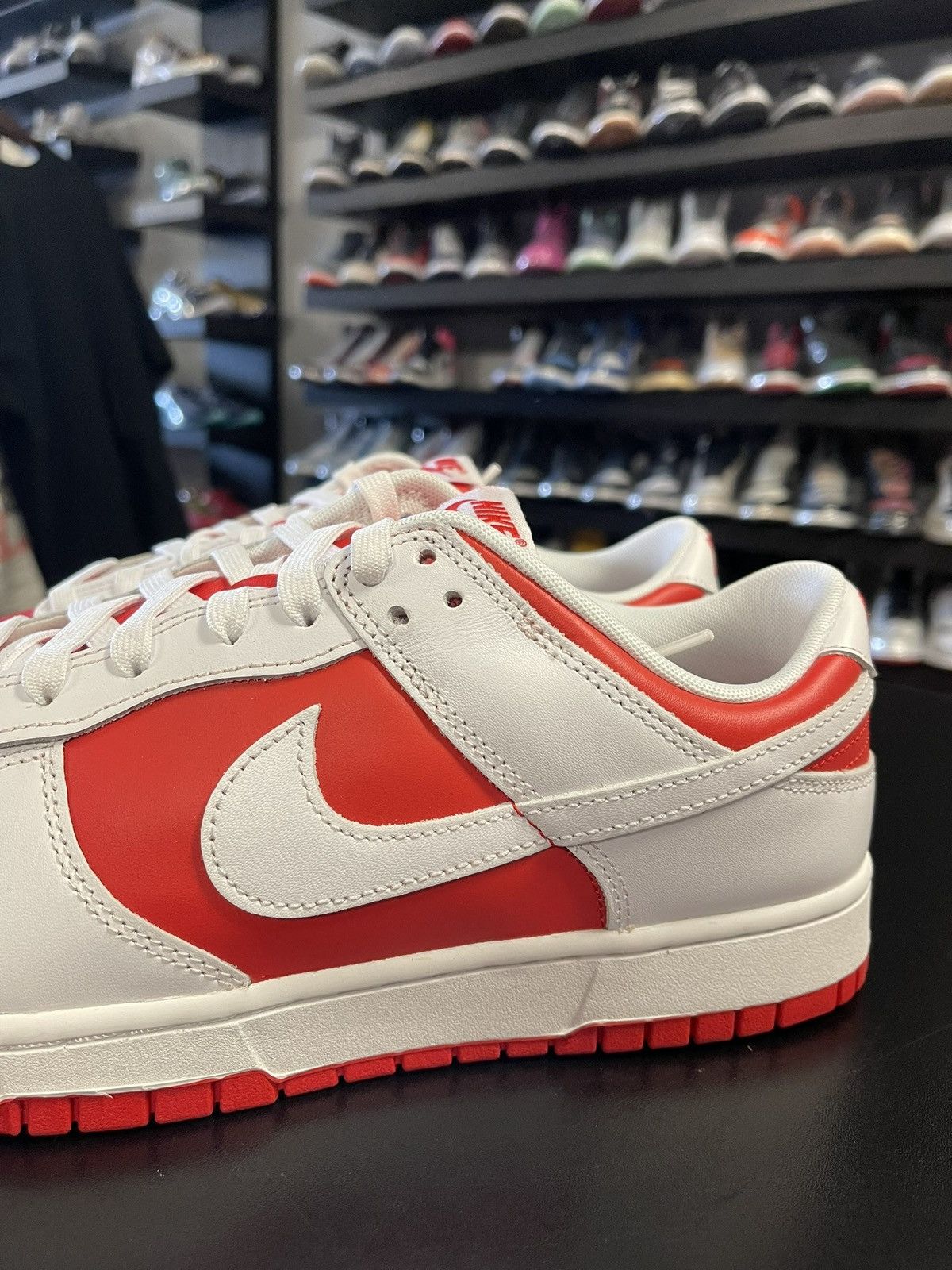 Nike Size 12 - Nike Dunk Low Championship Red Size US 12 / EU 45 - 5 Thumbnail