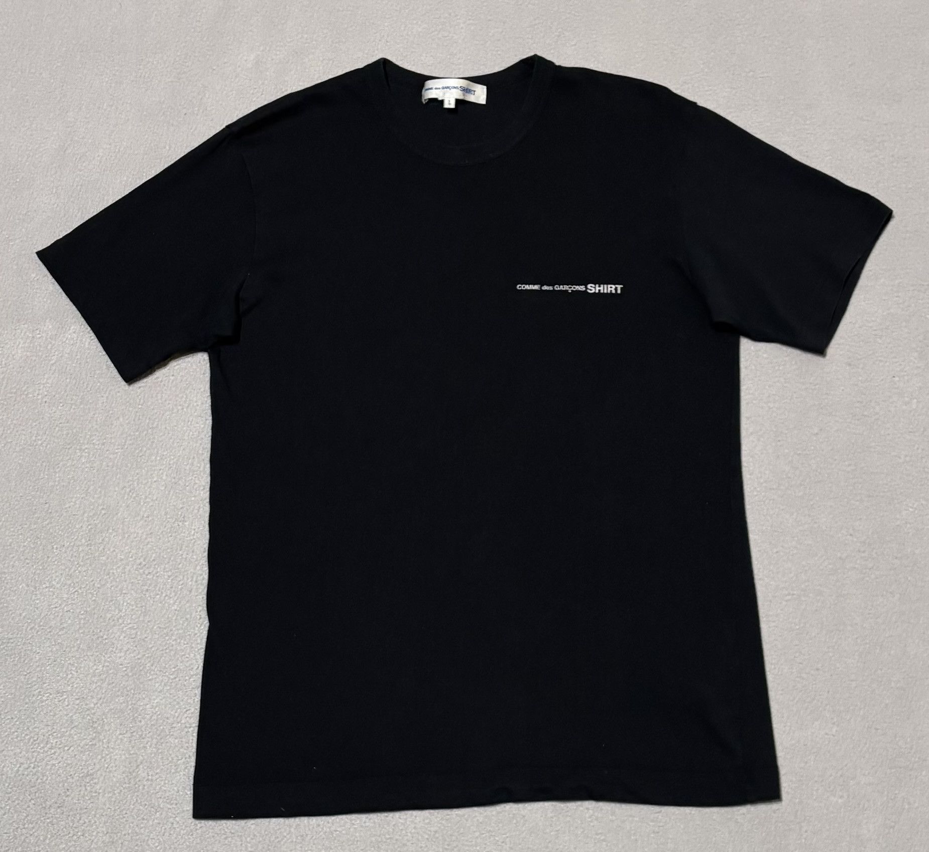 Comme des Garcons Comme des Garçons Black T-Shirt Large Size US L / EU 52-54 / 3 - 5 Thumbnail