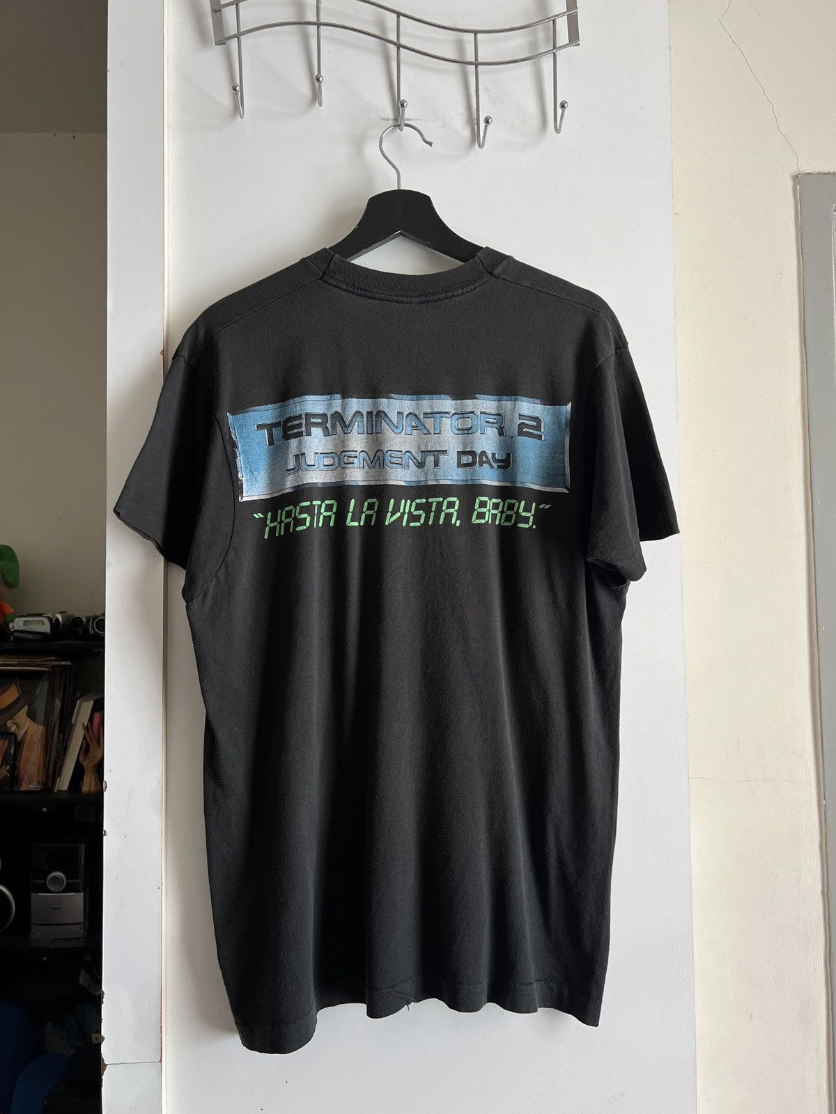 Vintage Vintage 1991 Terminator 2 Judgment Day Rare Design Tee Size US L / EU 52-54 / 3 - 7 Thumbnail