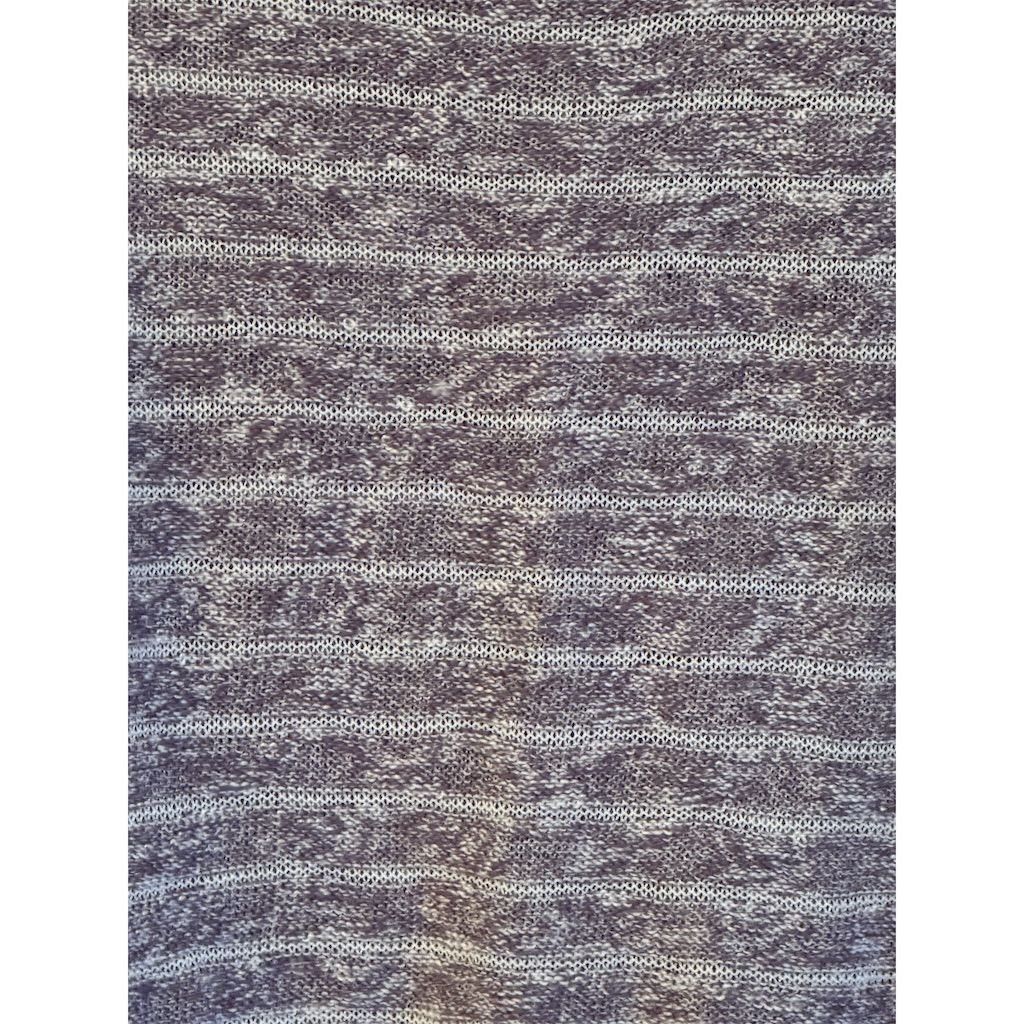 BB Dakota BB Dakota Women's Gray Striped Pullover Sweater Size L Long Size L / US 10 / IT 46 - 4 Thumbnail