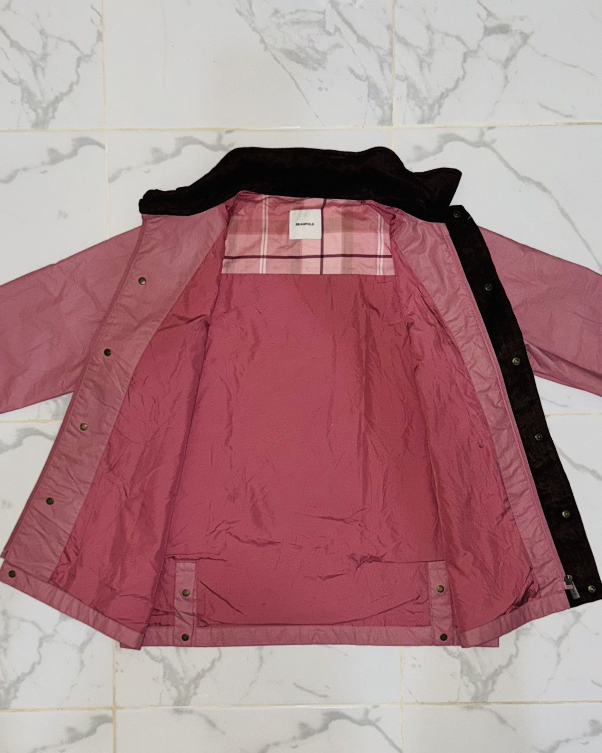 BEANPOLE Bean Pole Light Outdoor Jacket with Corduroy Collar Size US XXS / EU 40 - 2 Thumbnail