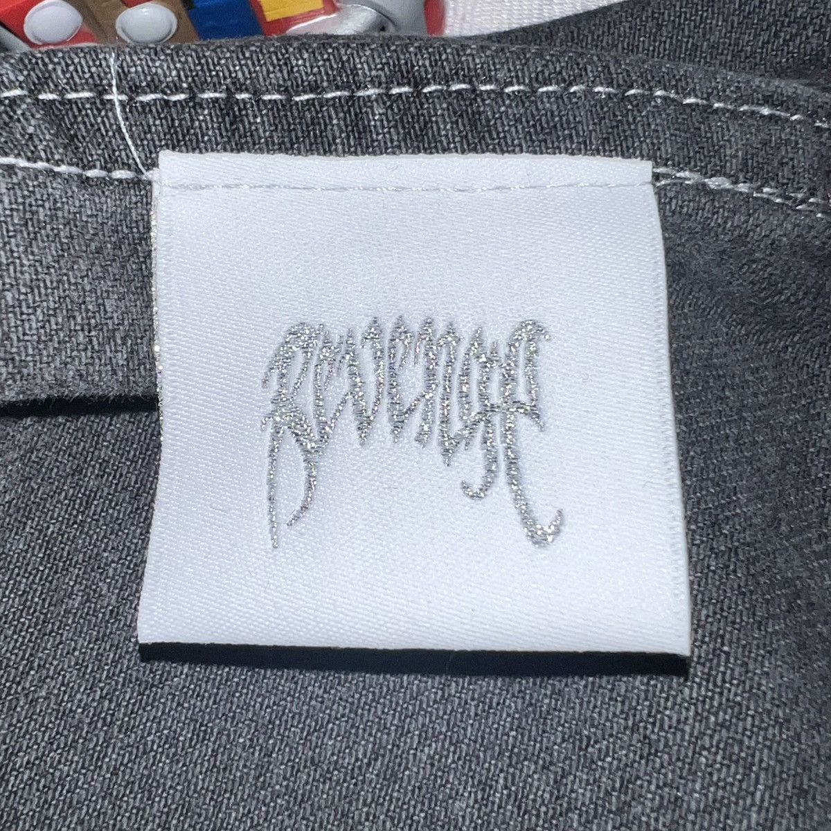 Revenge Revenge Black/White Embroidered Denim Jacket Size US M / EU 48-50 / 2 - 7 Thumbnail