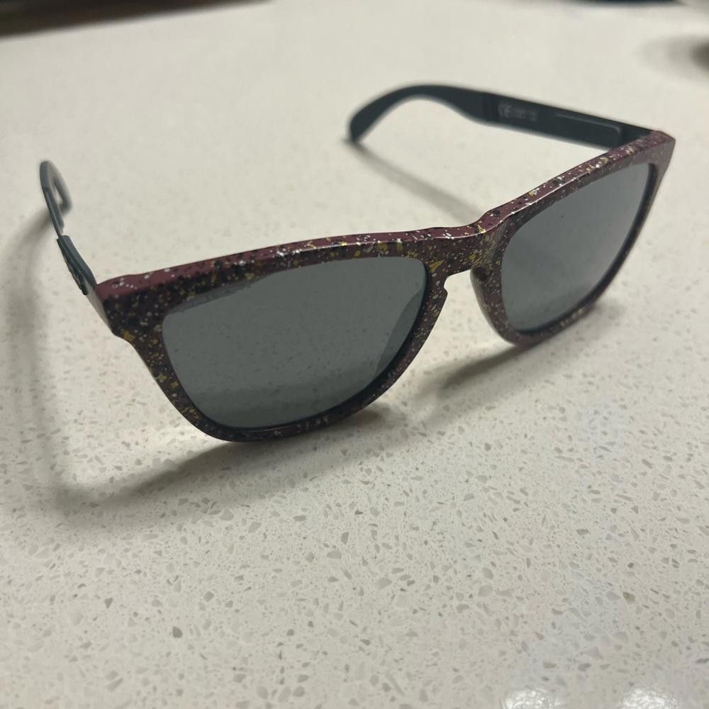 Oakley Oakley Frogskin Mix Splatter Collection Sunglasses Size ONE SIZE - 1 Thumbnail