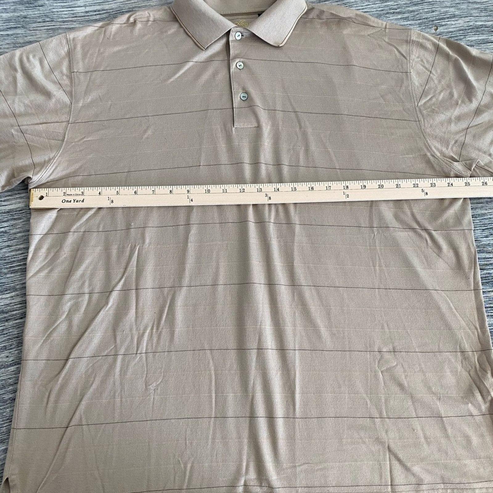 Hogan Ben Hogan Men's Size XL Golf Stripe Polo Shirt Size US XL / EU 56 / 4 - 11 Thumbnail