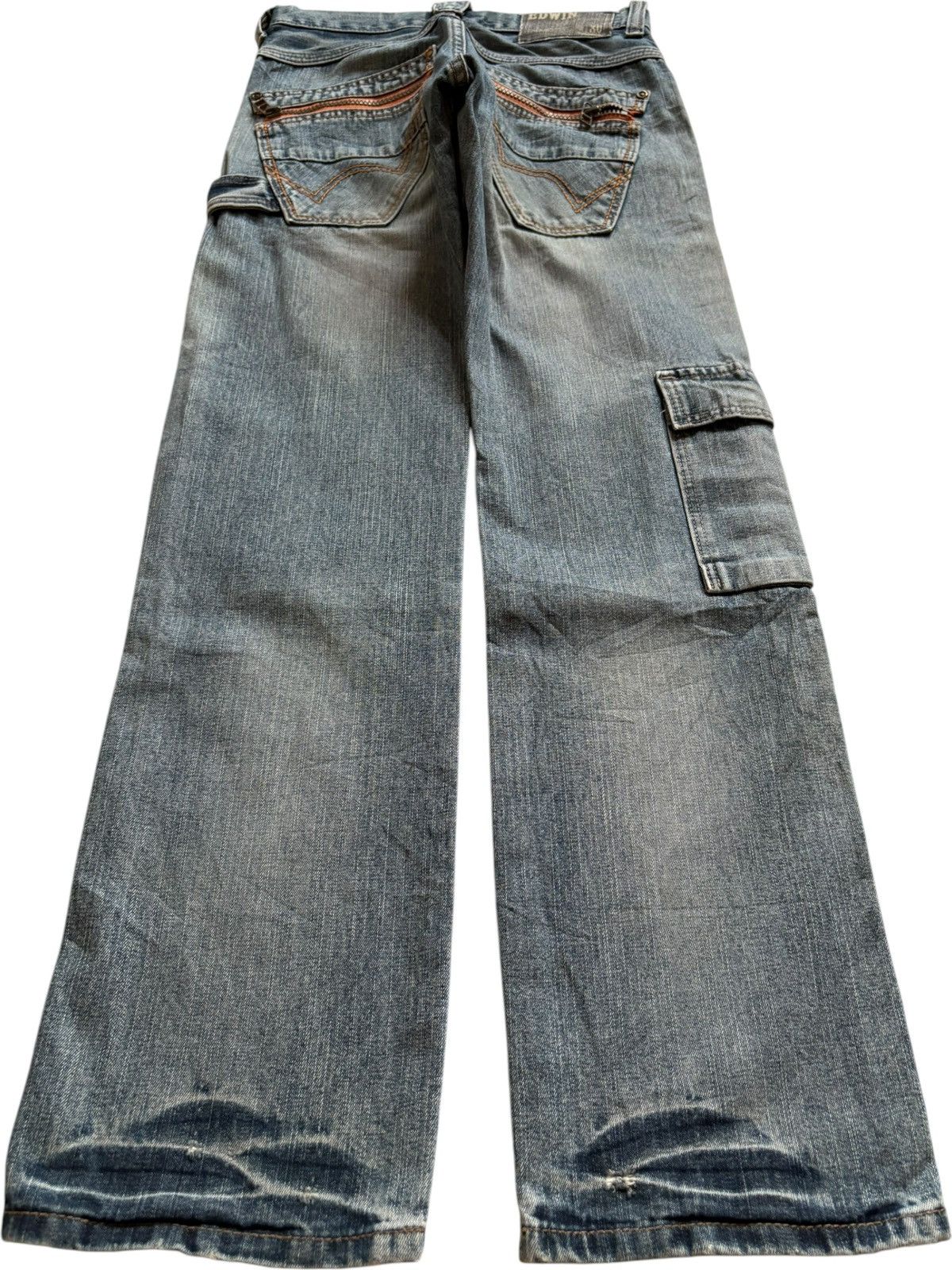 Edwin Exclusive Vintage Edwin Mud Wash Cargo Carpenter Jeans Size US 26 / EU 42 - 2 Thumbnail