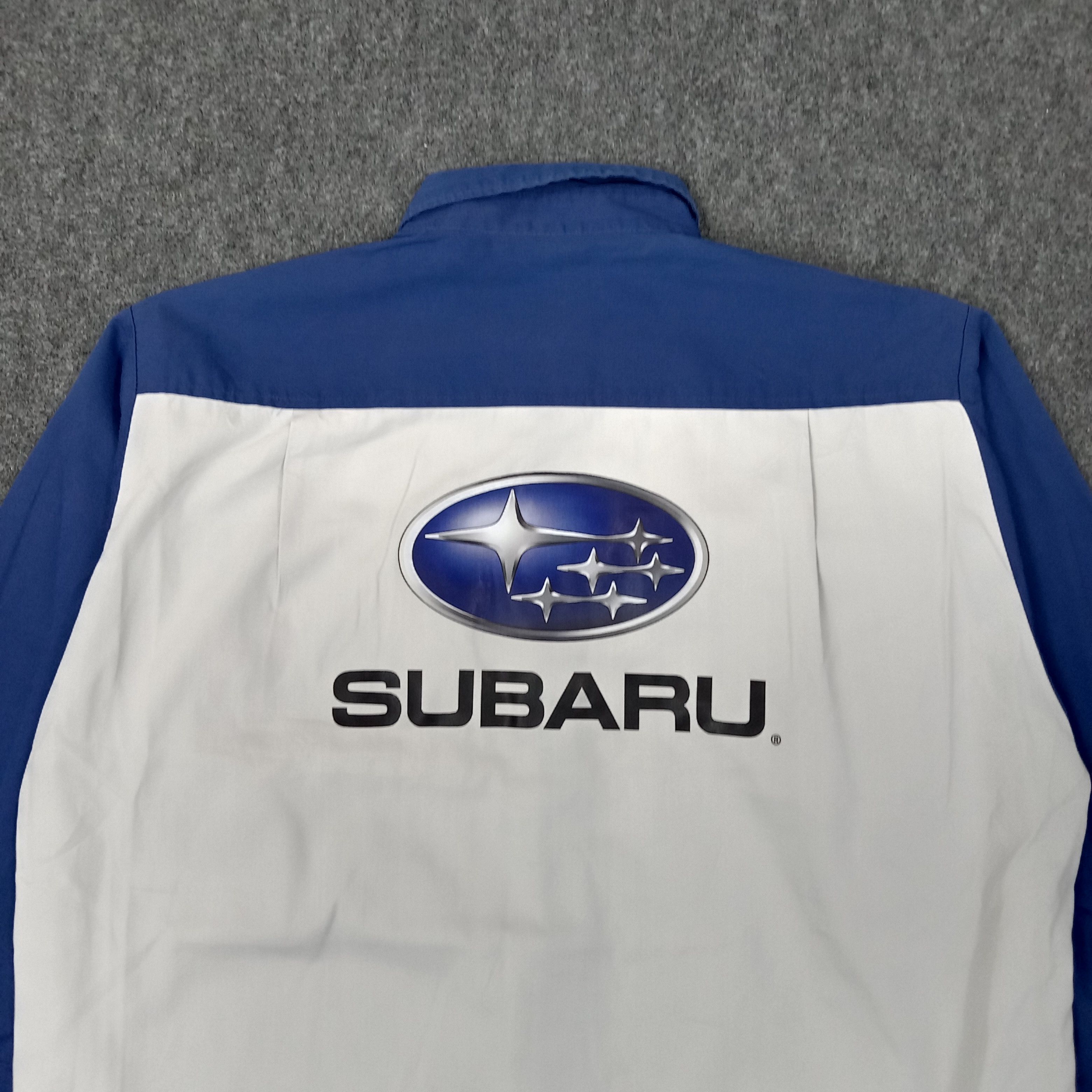 Japanese Brand Subaru Japanese Rally Team Custom Art Shirt Jacket C223N57 Size US L / EU 52-54 / 3 - 2 Thumbnail