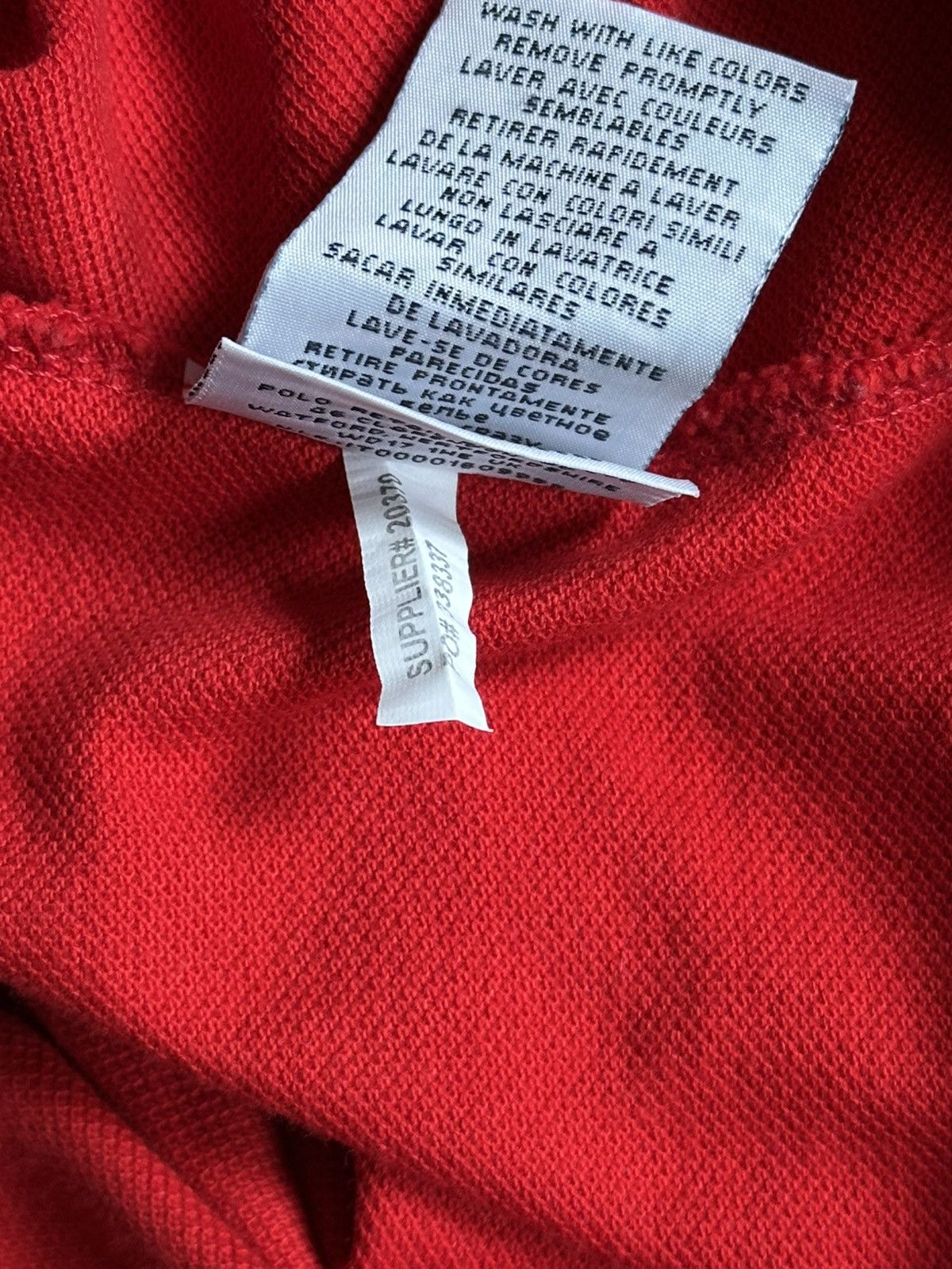 Polo Ralph Lauren 🫧VINTAGE 90s POLO RALPH LAUREN POLO SHIRT CLASSIC LOGO Size US L / EU 52-54 / 3 - 12 Thumbnail