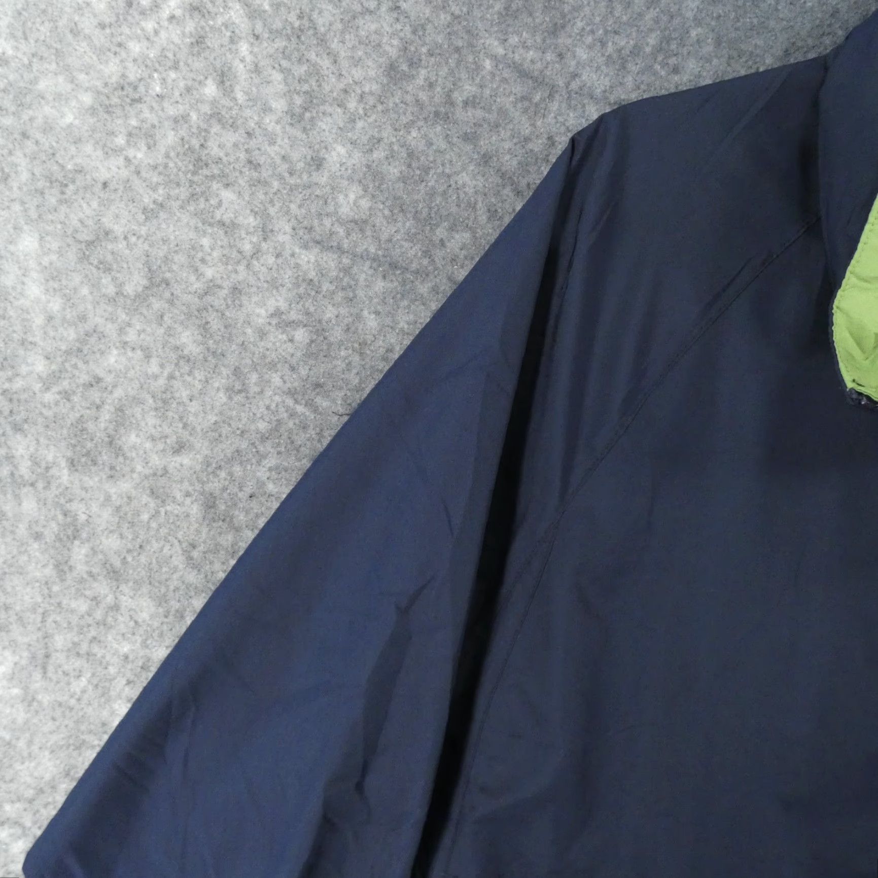 Eddie Bauer Eddie Bauer Windbreaker Jacket Mens Large Navy Lined Full Zip Size US L / EU 52-54 / 3 - 3 Thumbnail