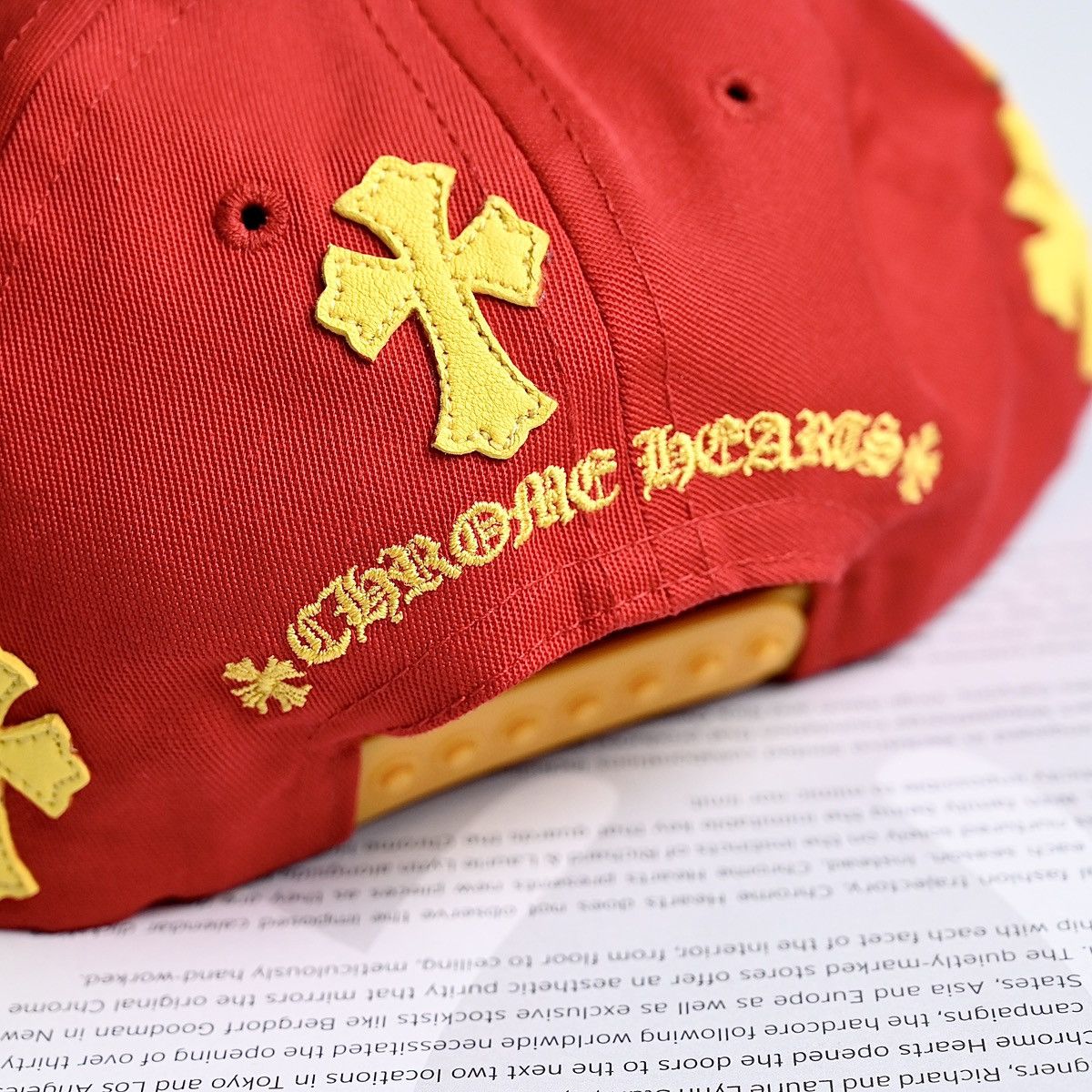 Chrome Hearts CHROME HEARTS BASEBALL CAP COTTON X POLYESTER RED Size ONE SIZE - 5 Thumbnail