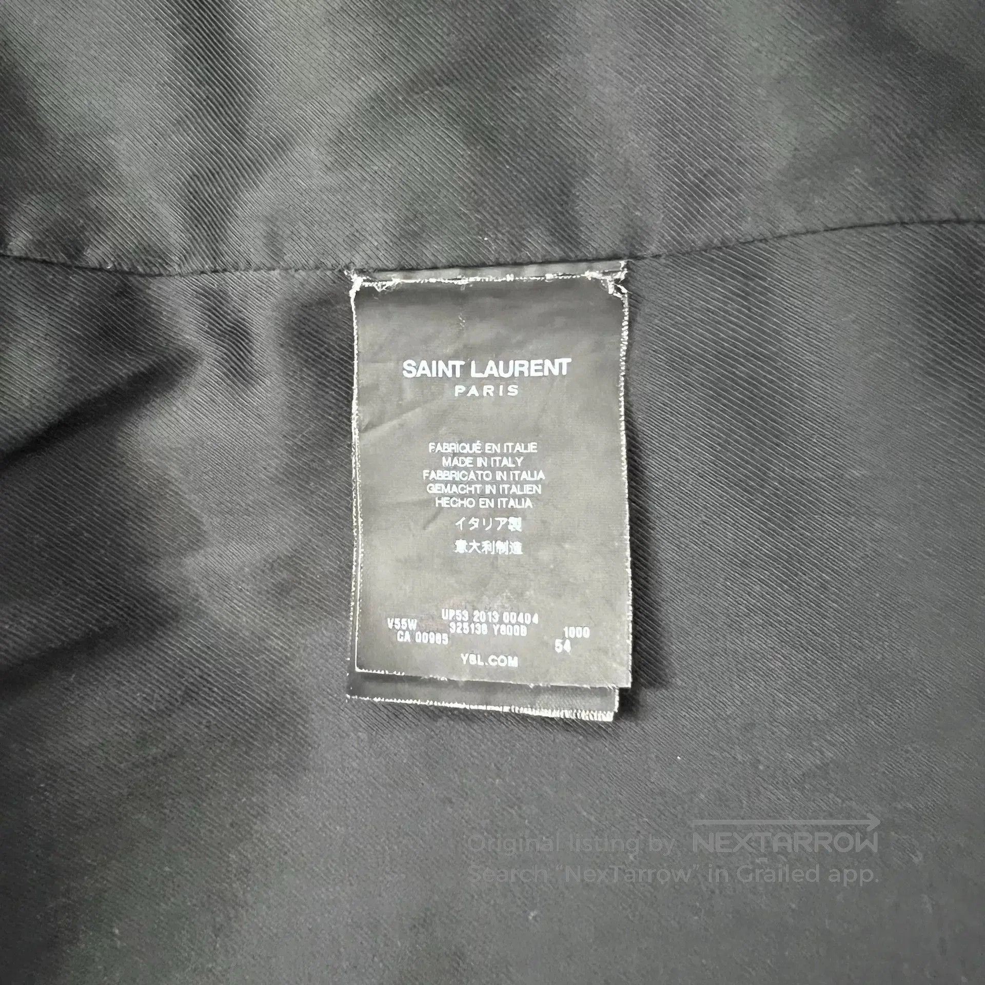 Saint Laurent Paris Saint Laurent SLP13FW Vintage Baseball Jacket. Size US L / EU 52-54 / 3 - 7 Thumbnail